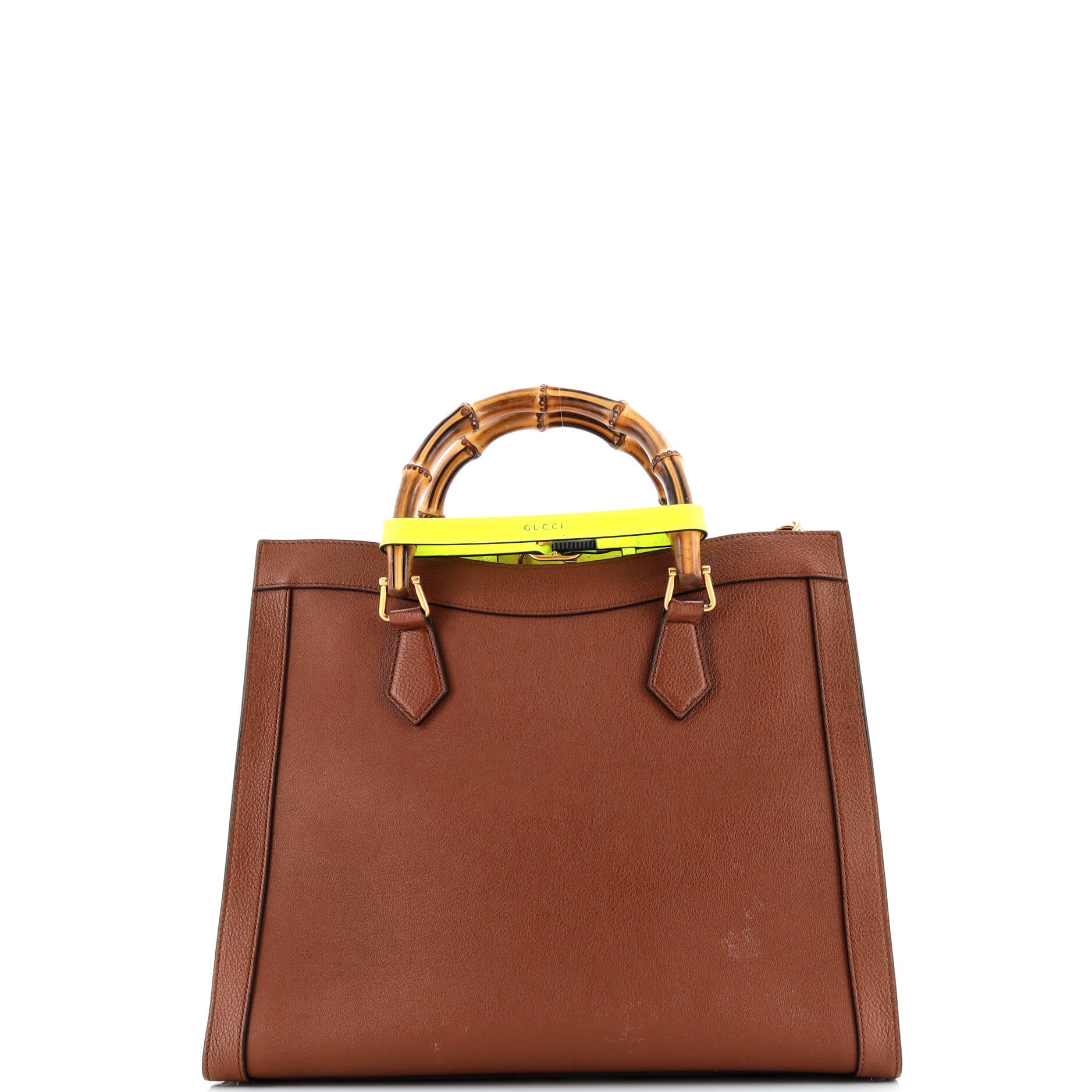 Gucci Diana NM Bamboo Handle Tote Leather Medium