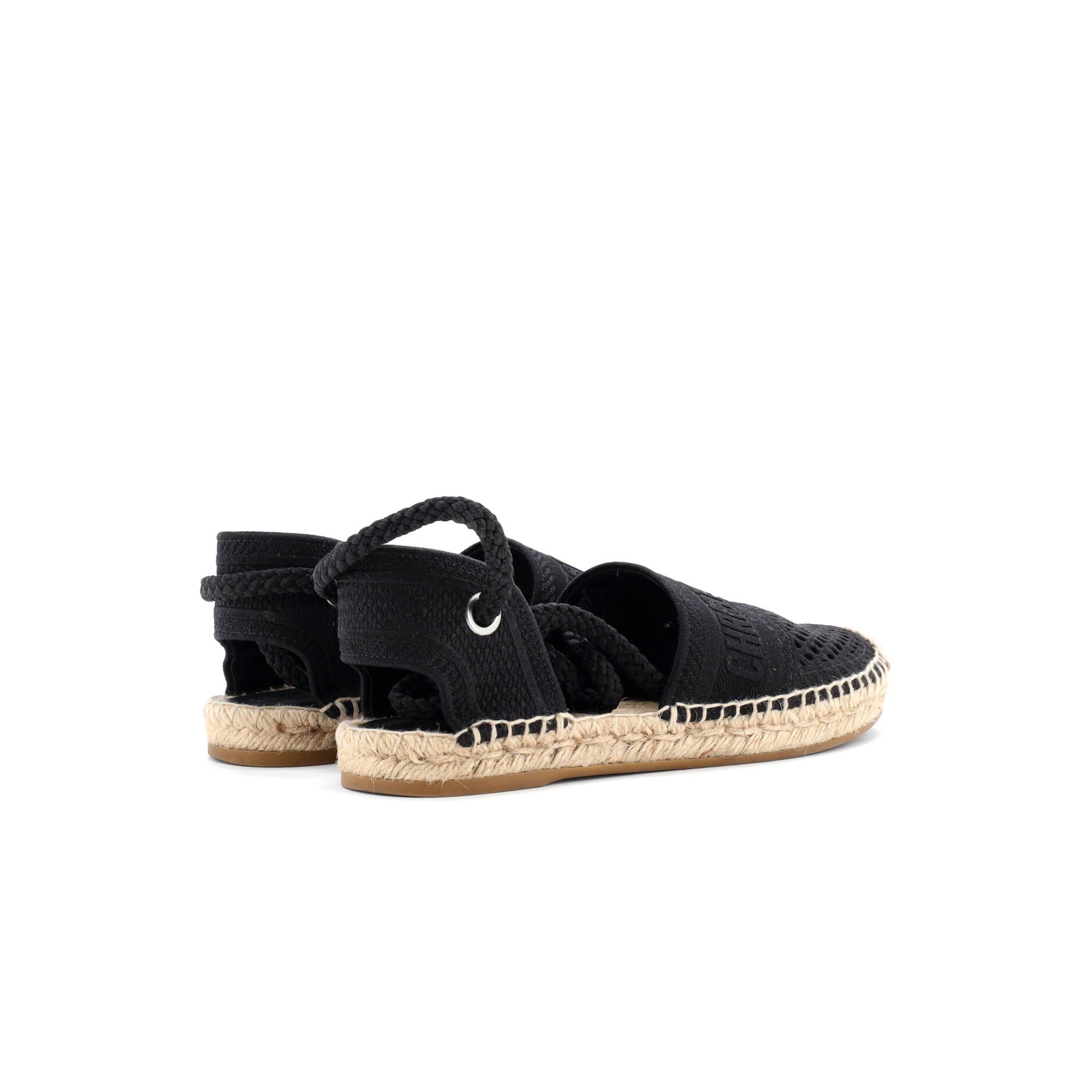 Christian Dior Women's Granville Ankle Tie Espadrilles Mesh