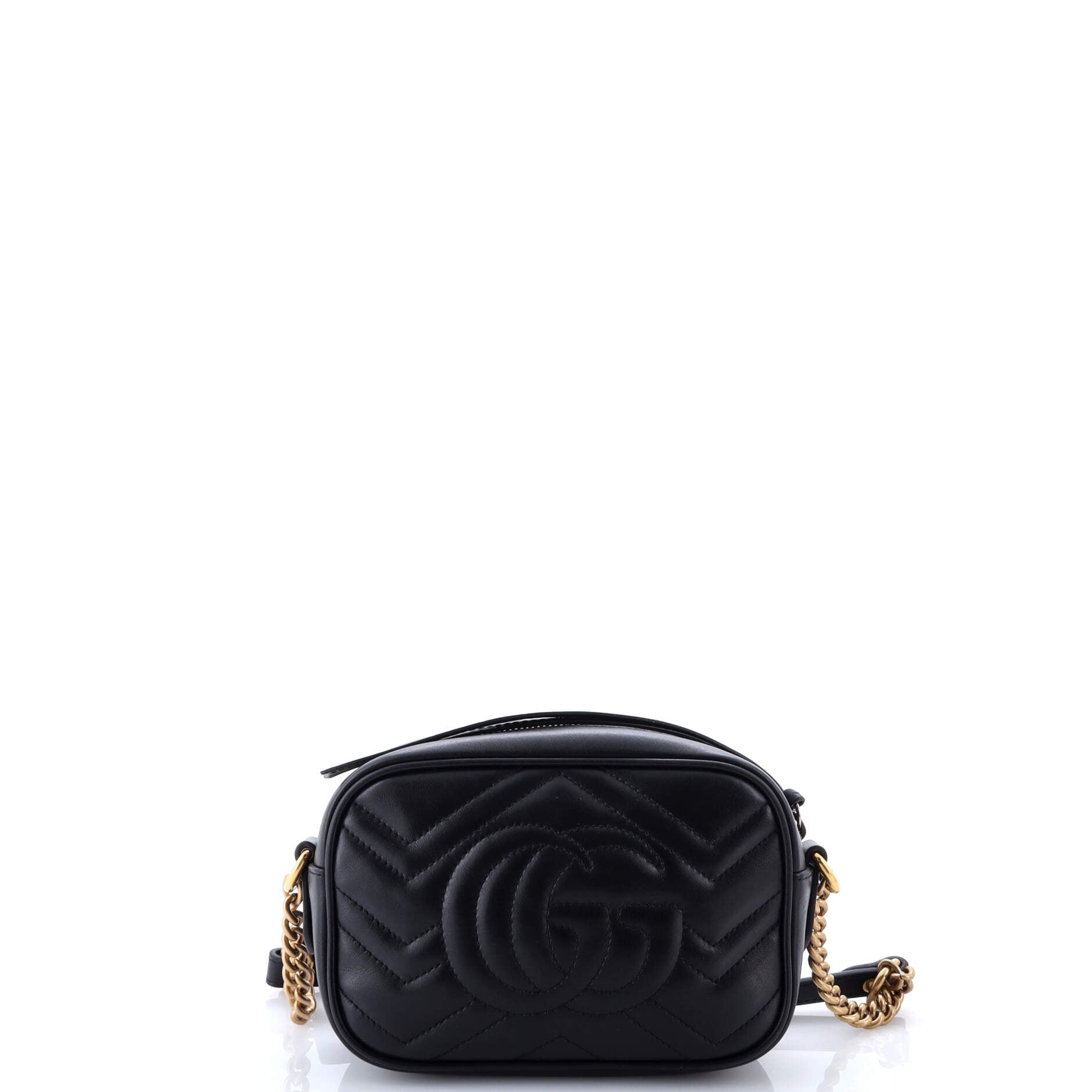 Gucci GG Marmont Shoulder Bag Matelasse Leather Mini