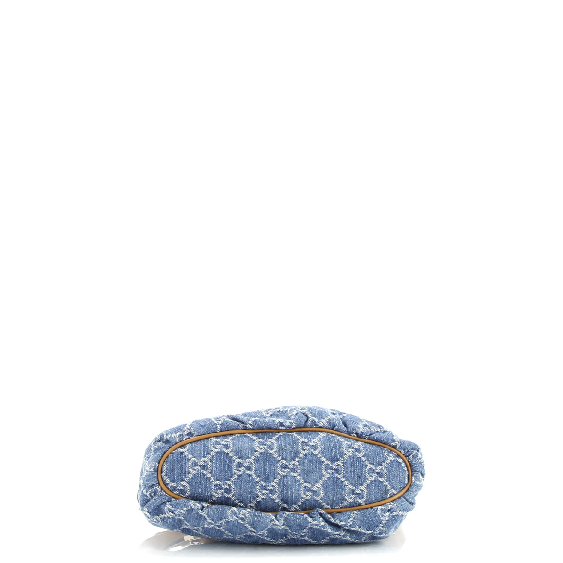Gucci Pochette GG Denim with Leather Small