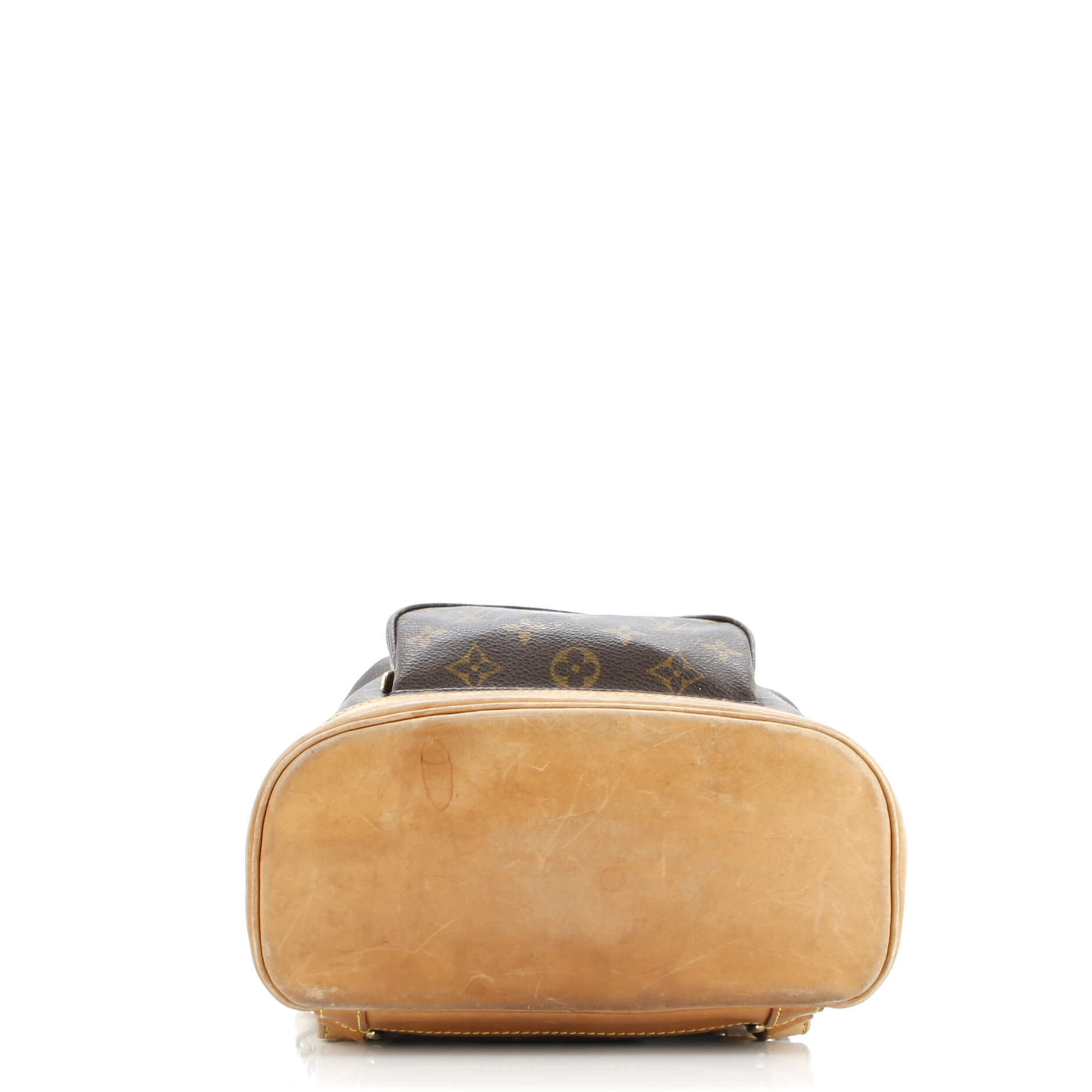 Louis Vuitton Vintage Montsouris Backpack Monogram Canvas MM