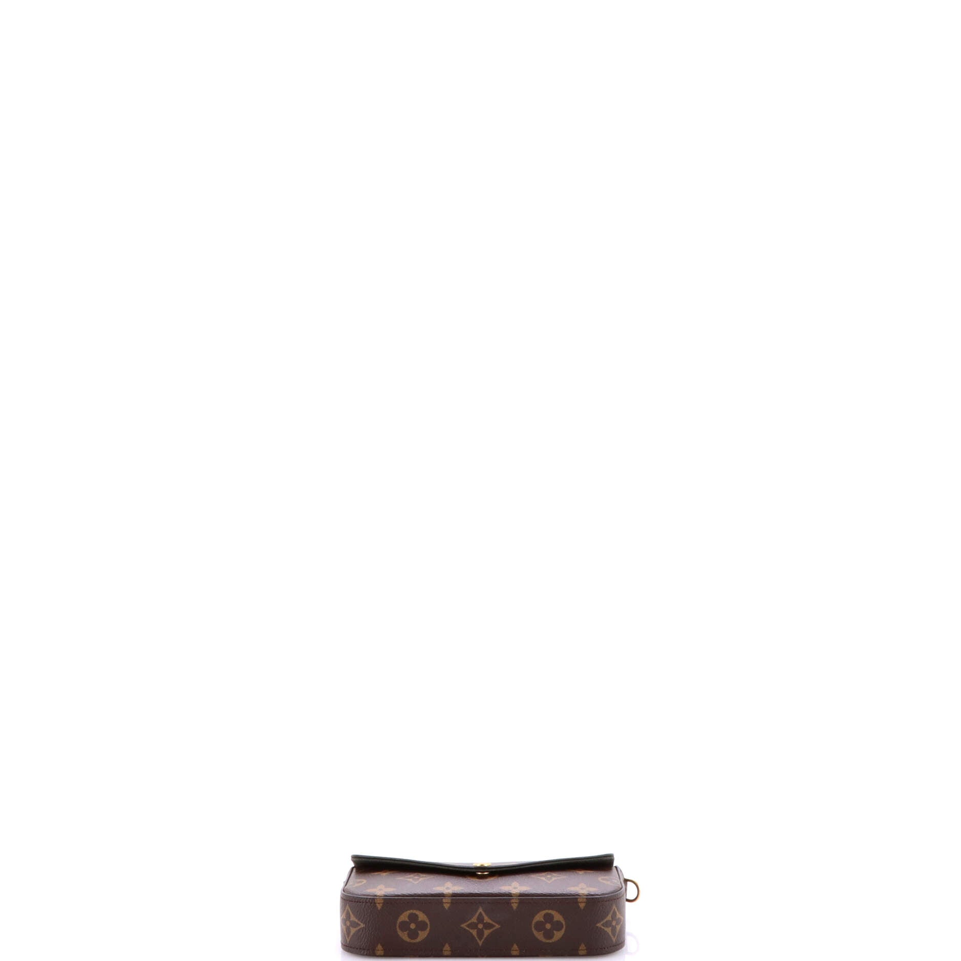 Louis Vuitton Felicie Strap & Go Handbag Monogram Canvas