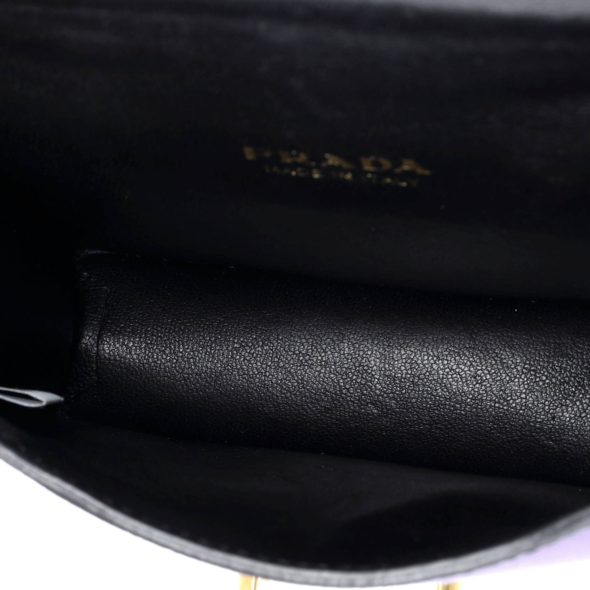 Prada Cahier Crossbody Bag Embellished Leather Micro