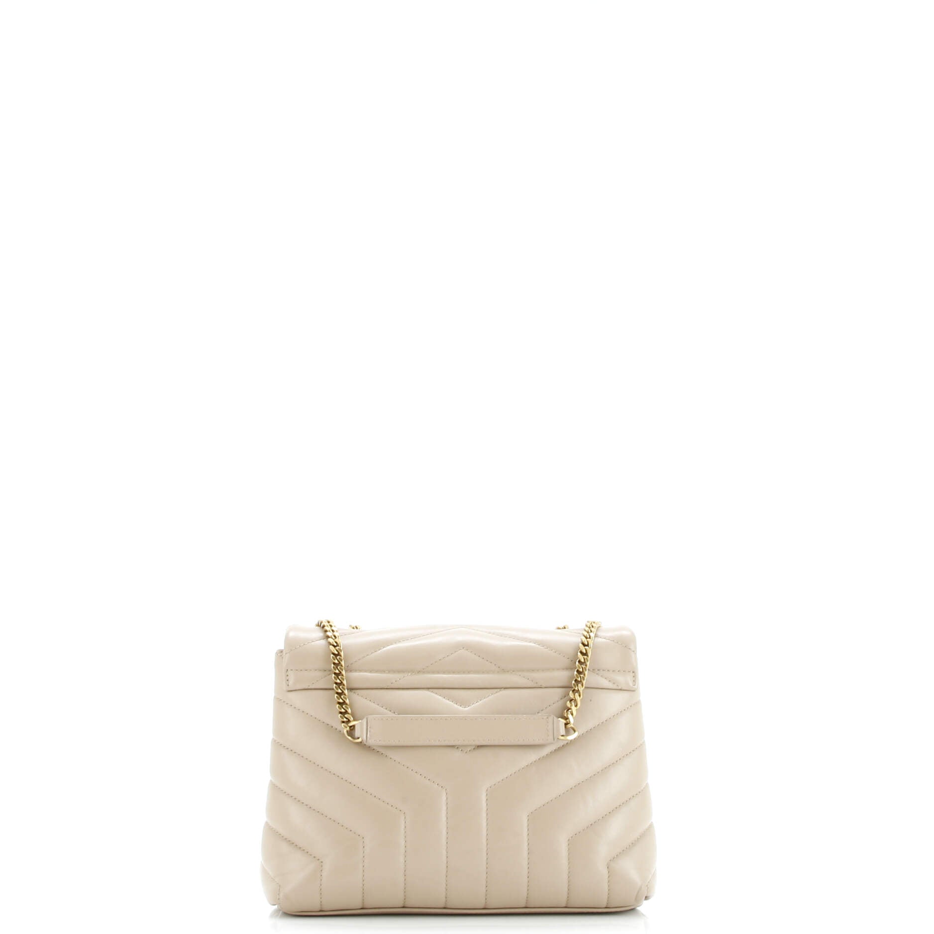 Saint Laurent Loulou Shoulder Bag Matelasse Chevron Leather Small