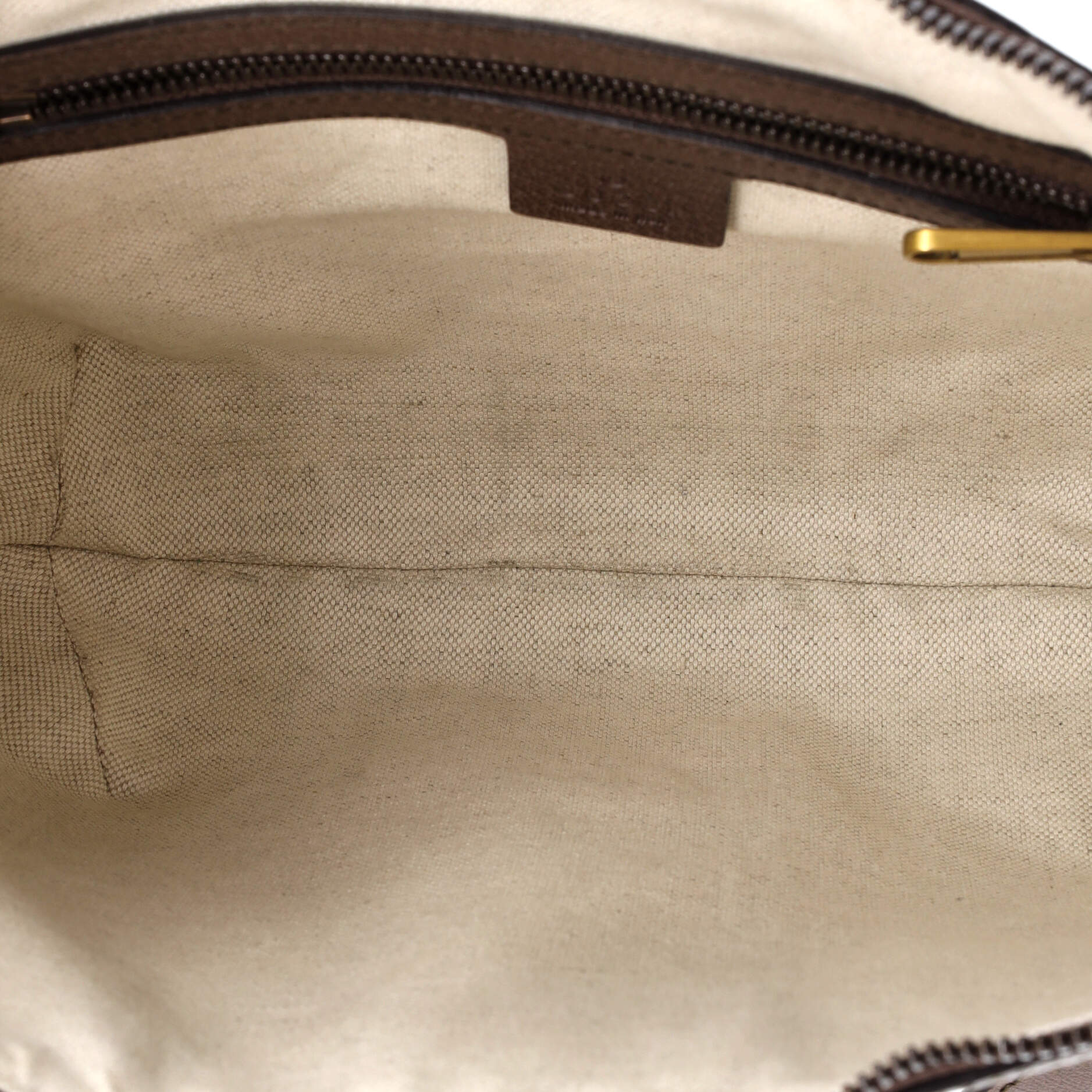 Gucci Ophidia Half Moon Hobo GG Coated Canvas Small