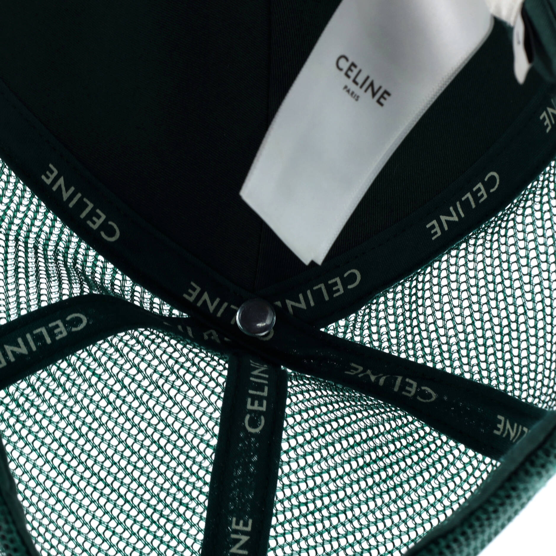 Celine Triomphe Baseball Cap Cotton