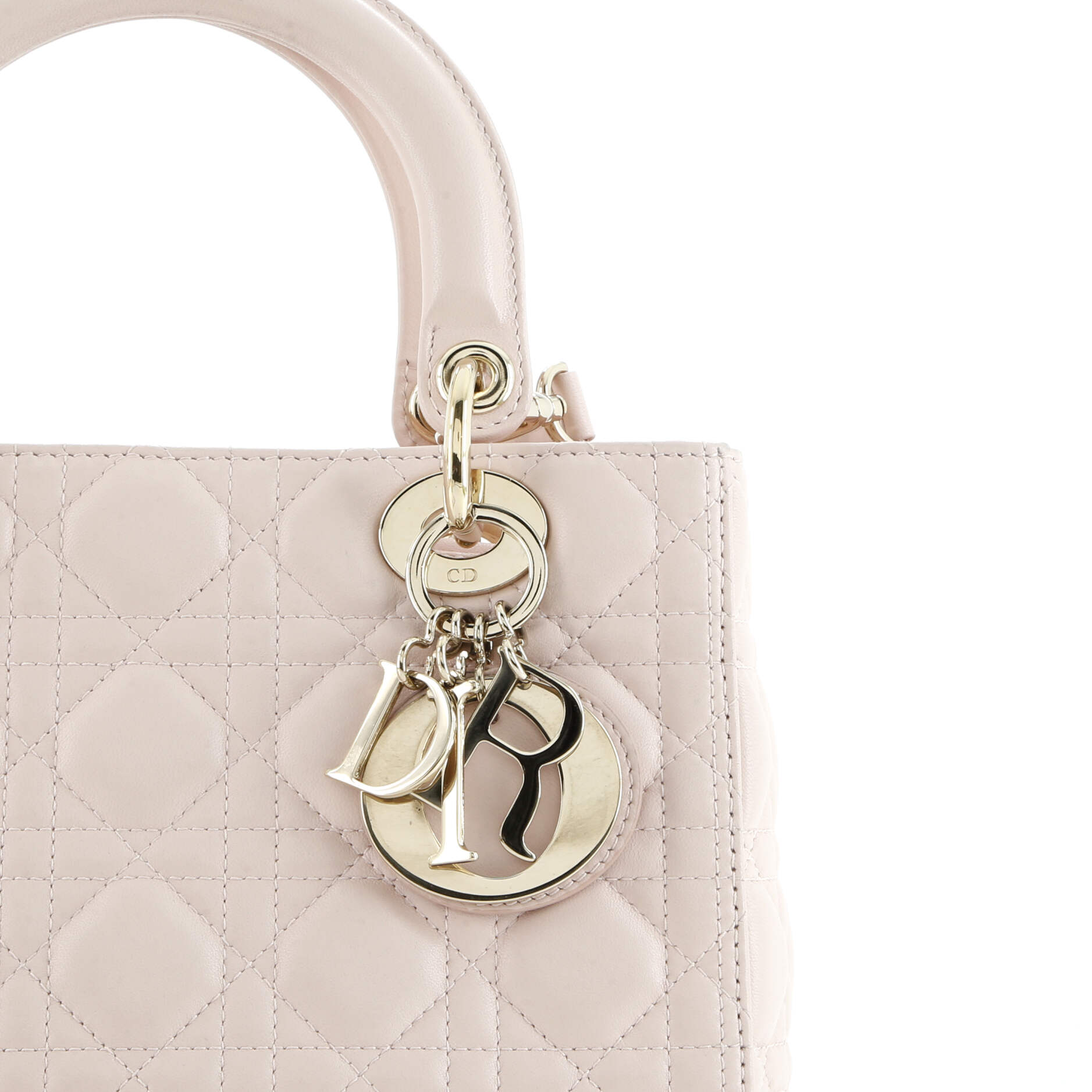 Christian Dior Lady Dior Bag Cannage Quilt Lambskin Medium