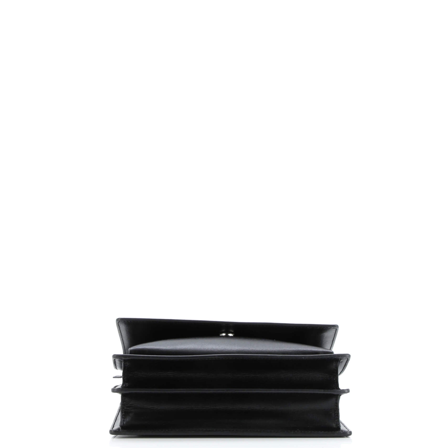 Saint Laurent Sunset Crossbody Bag Leather Medium