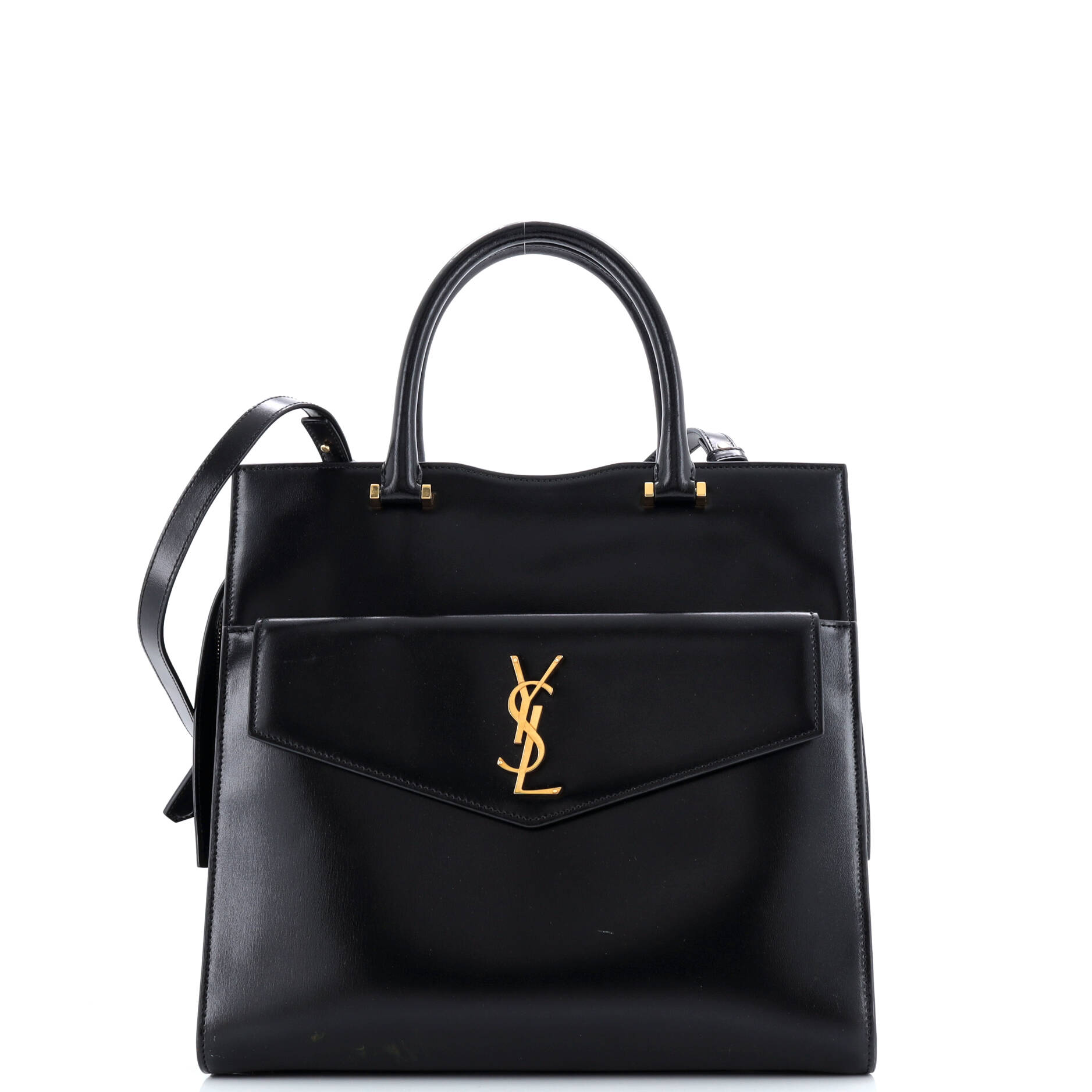 Saint Laurent Uptown Tote Leather Large