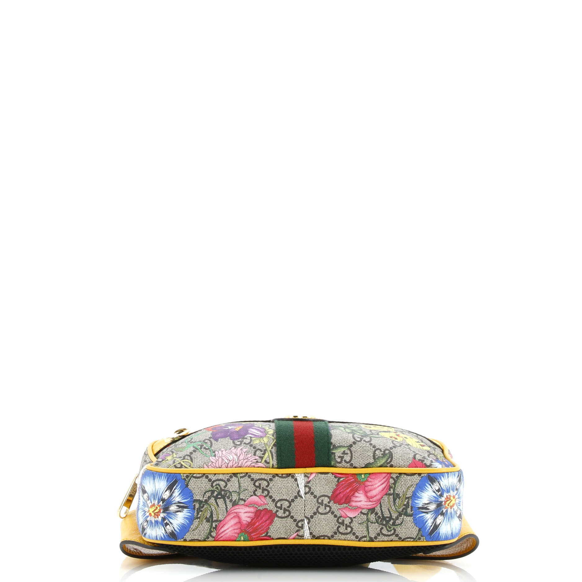 Gucci Ophidia Belt Bag Flora GG Coated Canvas Medium