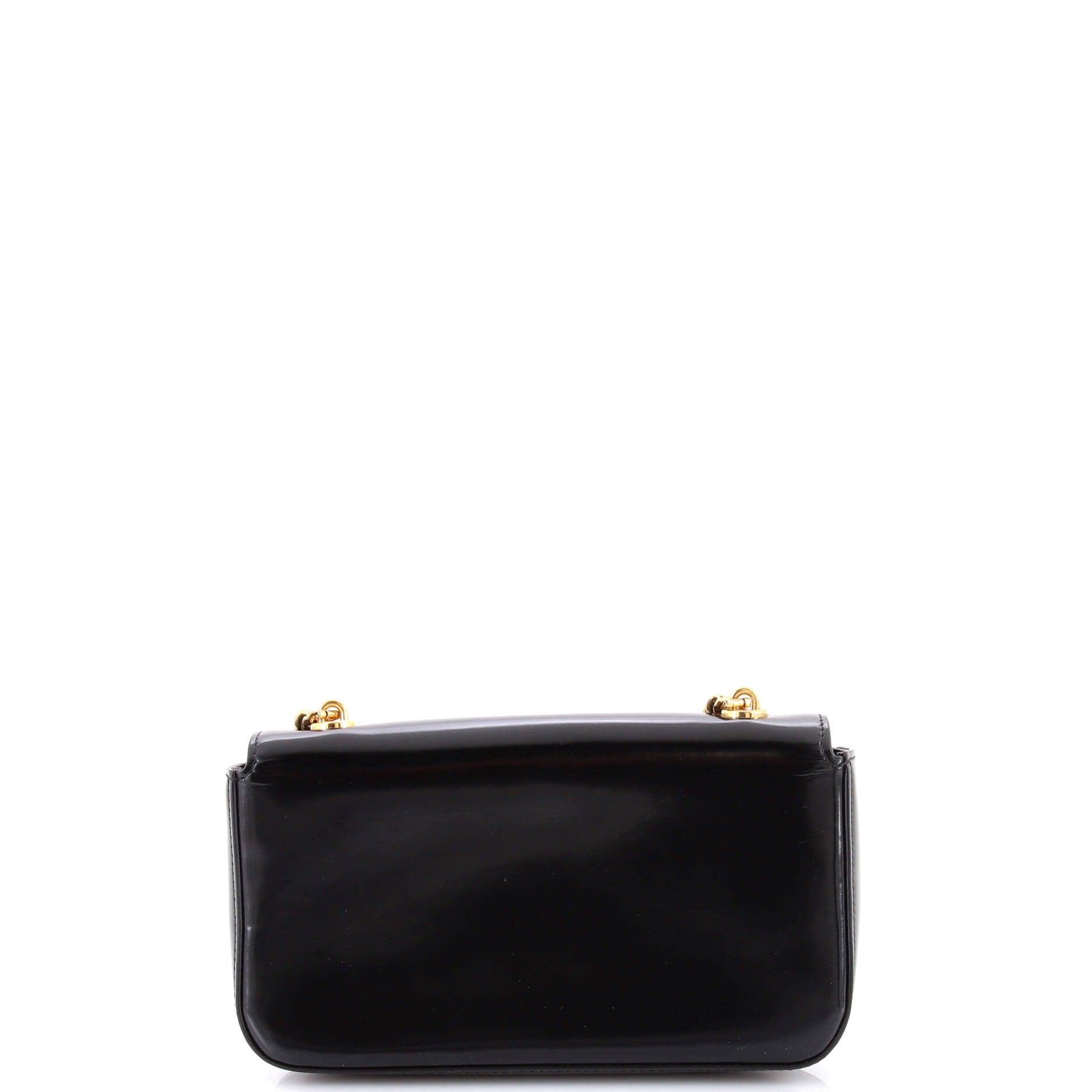 Celine Triomphe Chain Shoulder Bag Leather Small
