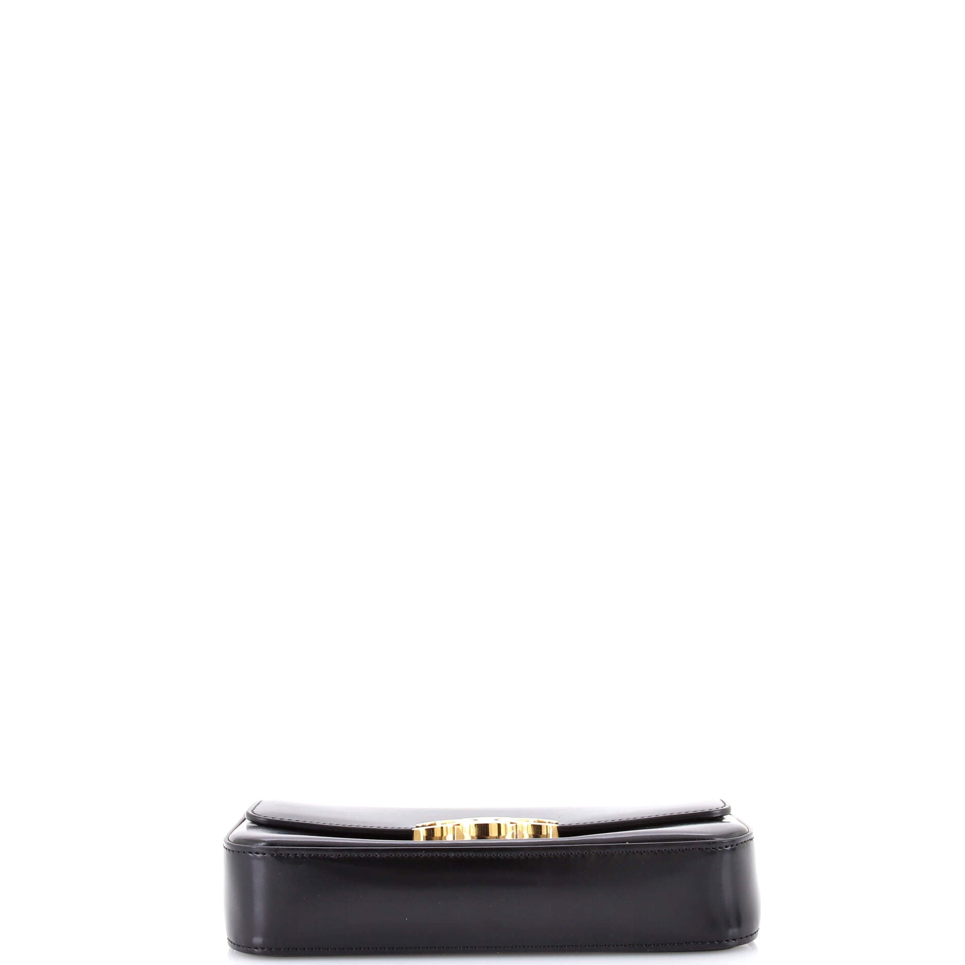 Celine Triomphe Chain Shoulder Bag Leather Small