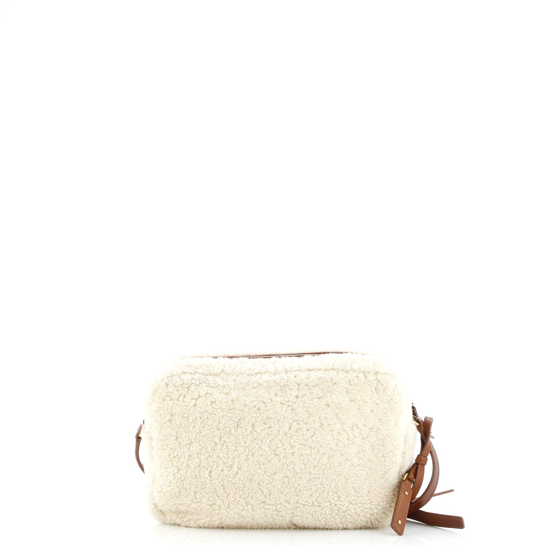 Saint Laurent Lou Camera Bag Shearling Small