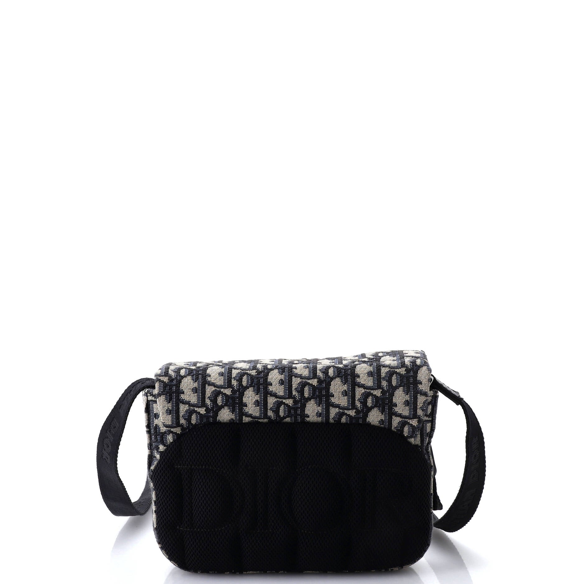 Christian Dior Explorer Buckle Messenger Bag Oblique Canvas Small
