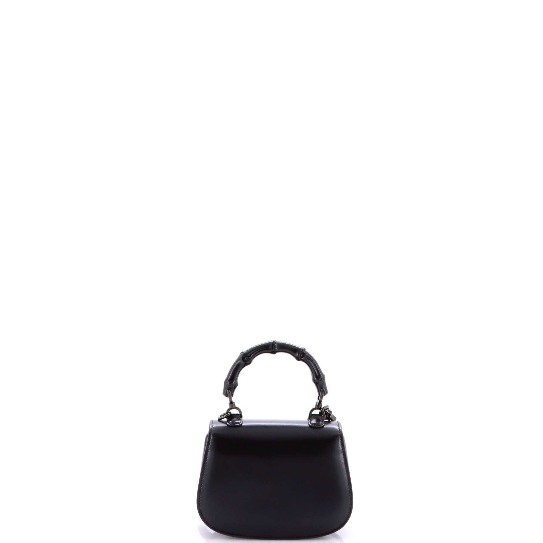 Gucci Bamboo 1947 Top Handle Bag Leather Mini