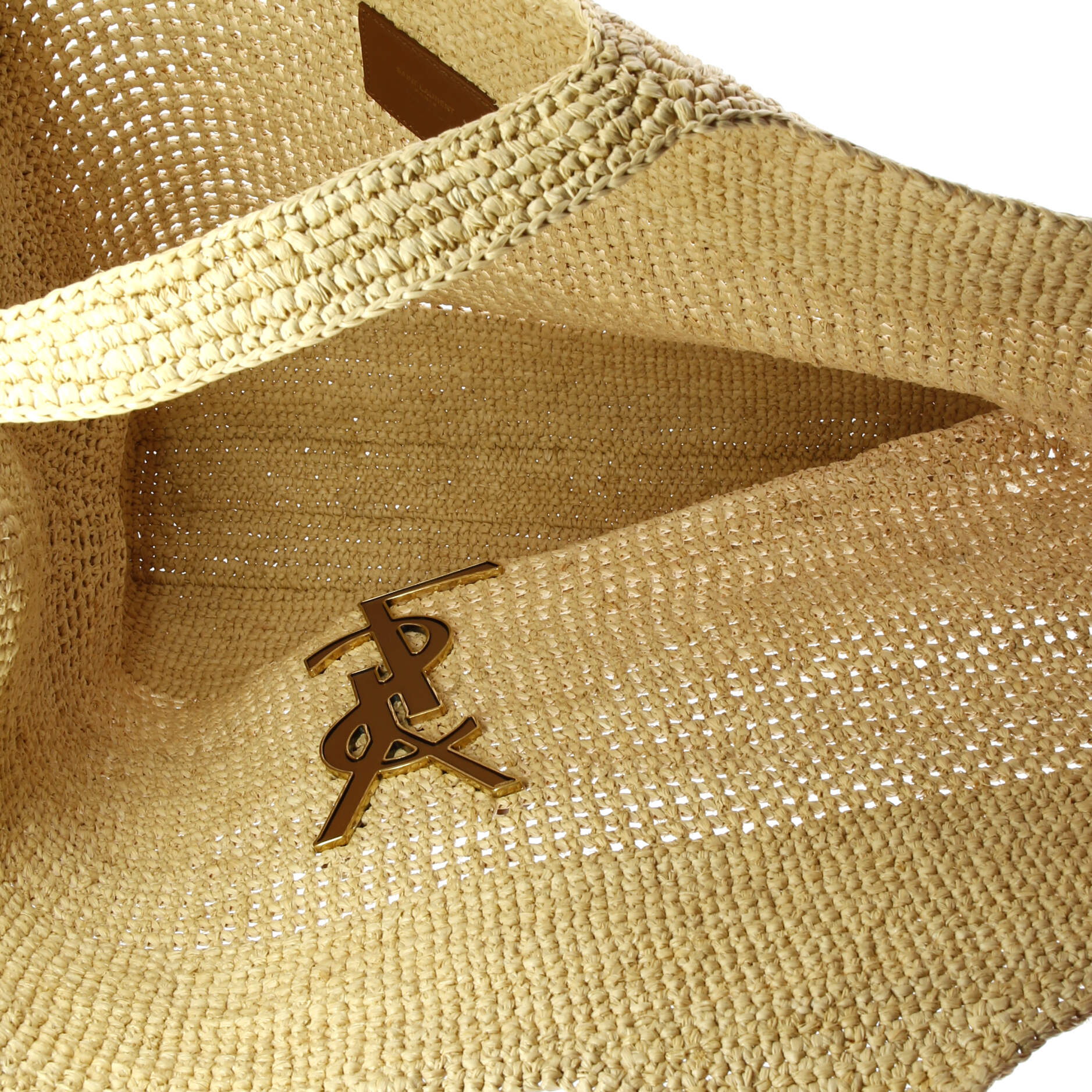 Saint Laurent Icare Shopping Tote Raffia Maxi