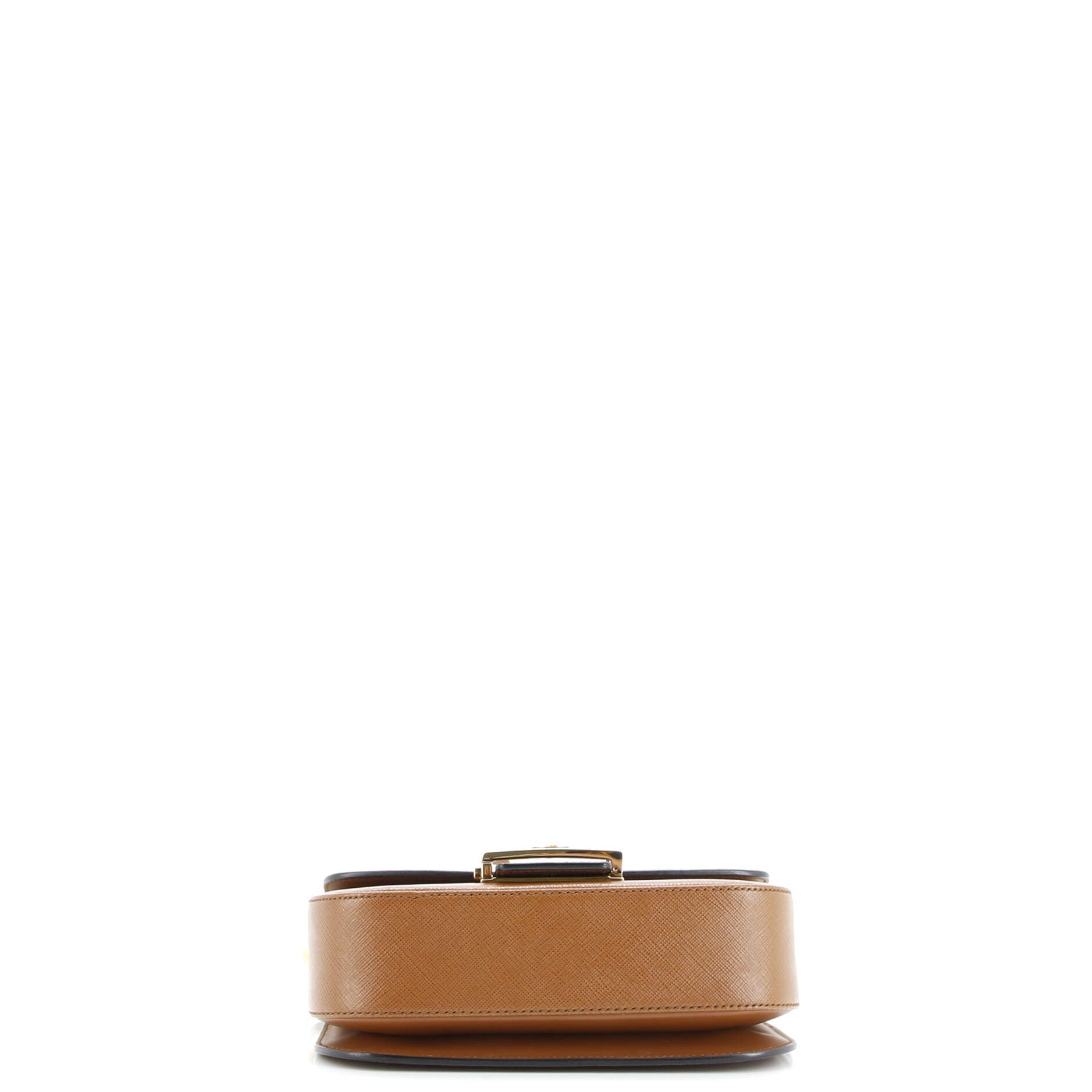 Prada Embleme Flap Bag Saffiano Leather Small