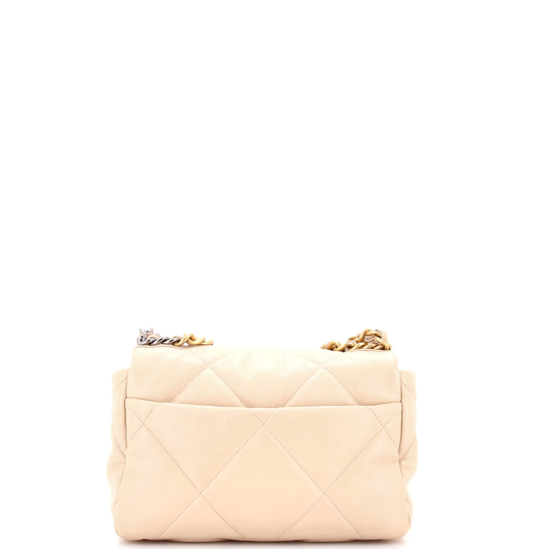 Chanel 19 Flap Bag Quilted Leather Medium