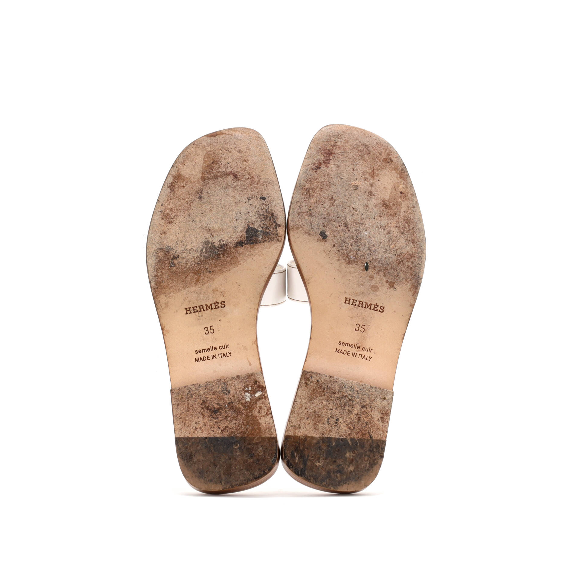 Hermes Women's Oran Sandals Leather