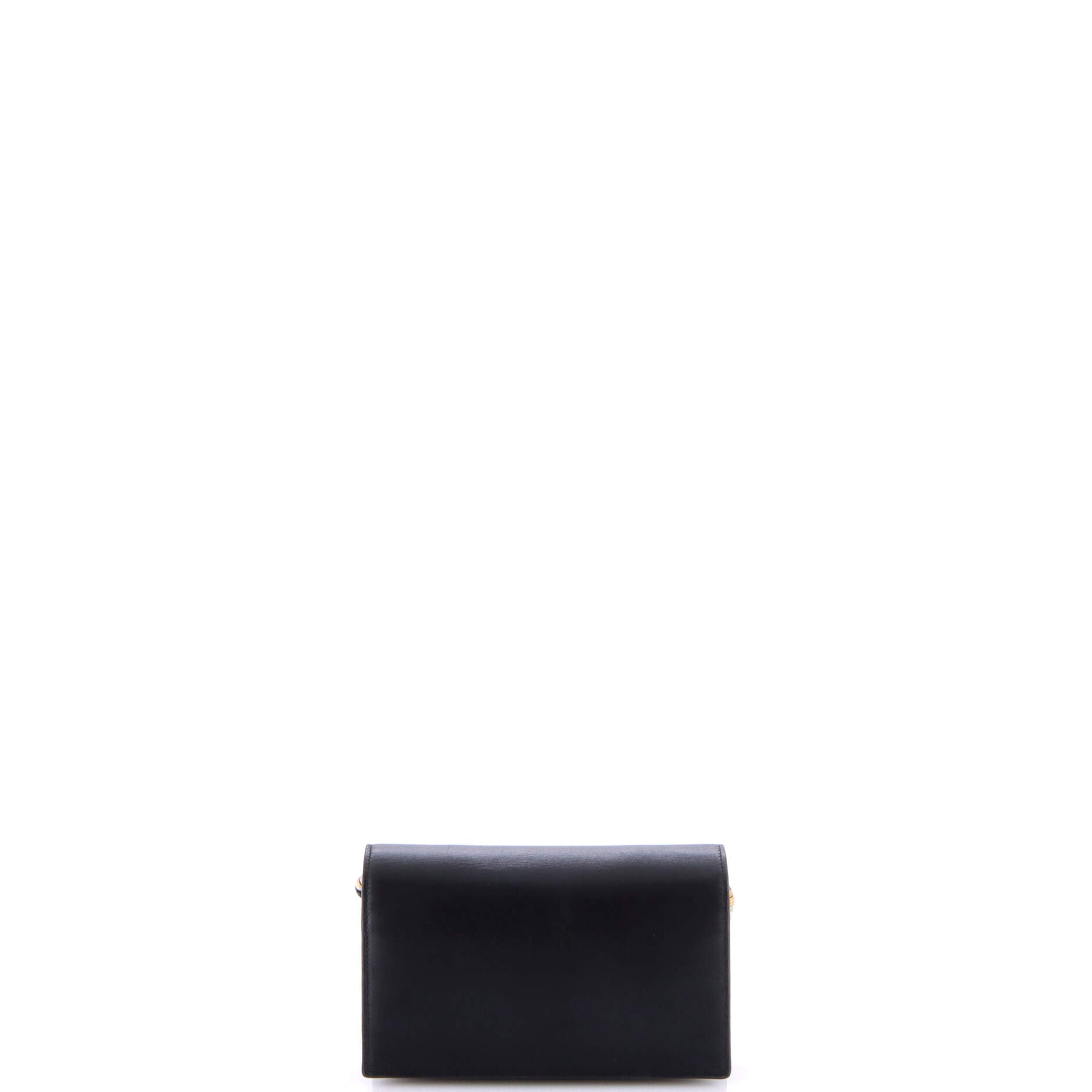 Saint Laurent Classic Monogram Tassel Crossbody Bag Leather Small