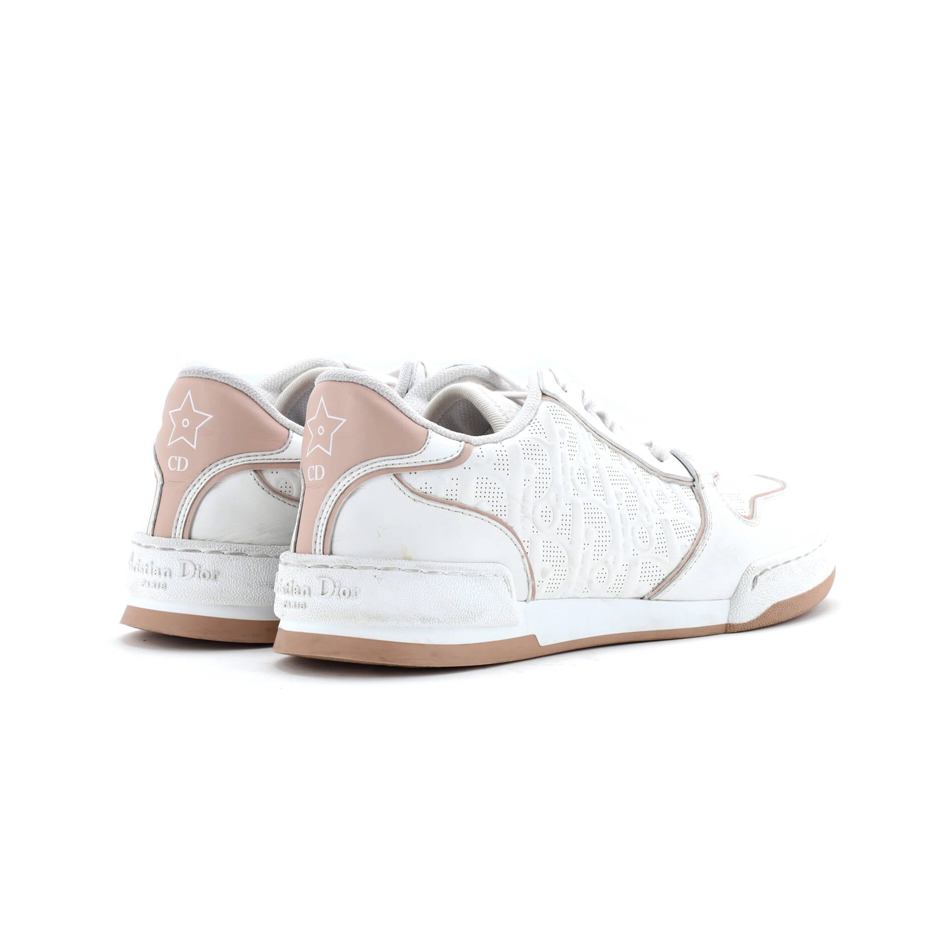 Christian Dior Men's B27 Low-Top Sneakers Leather with Oblique Galaxy Leather