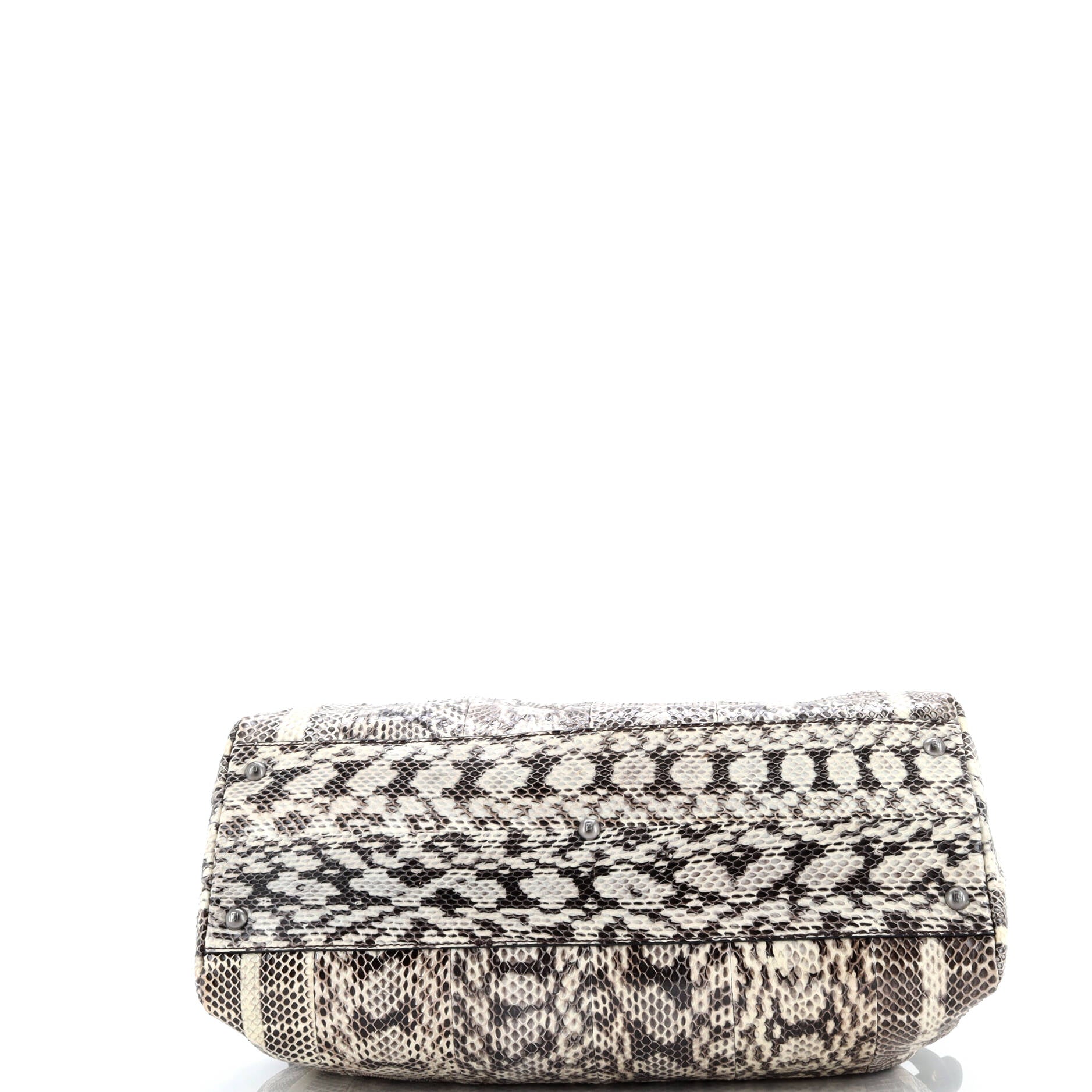 Fendi Peekaboo Bag Python Large
