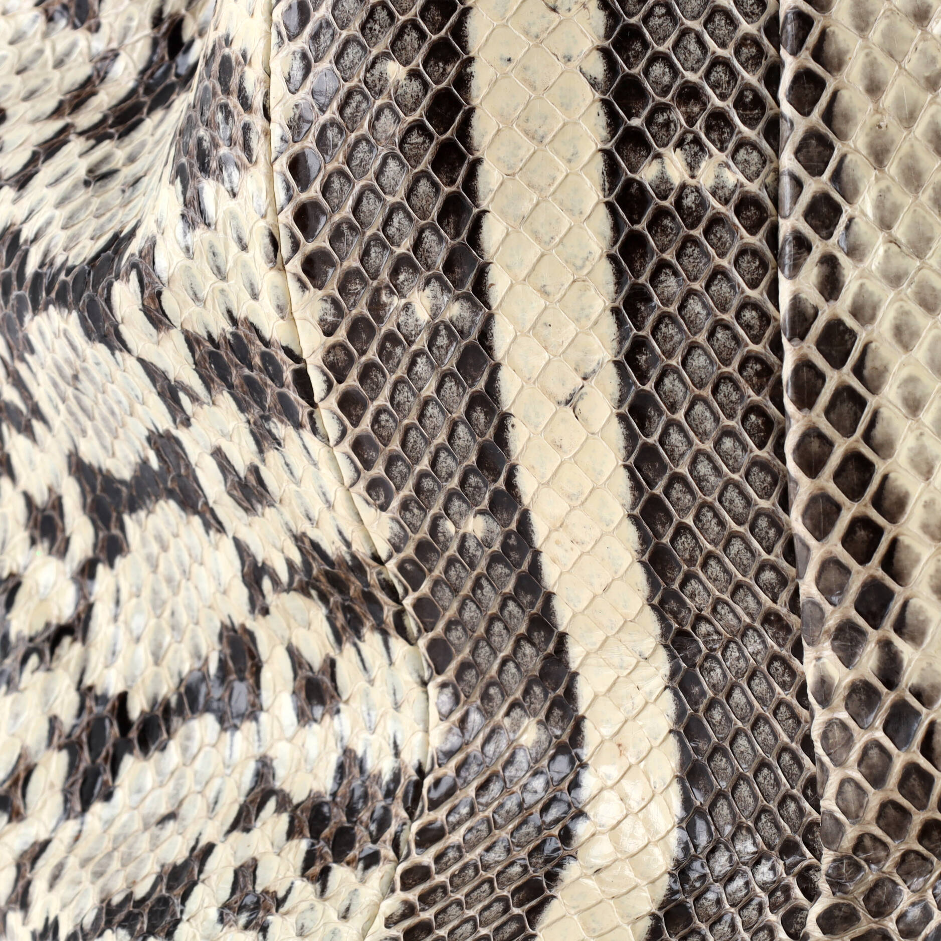 Fendi Peekaboo Bag Python Large
