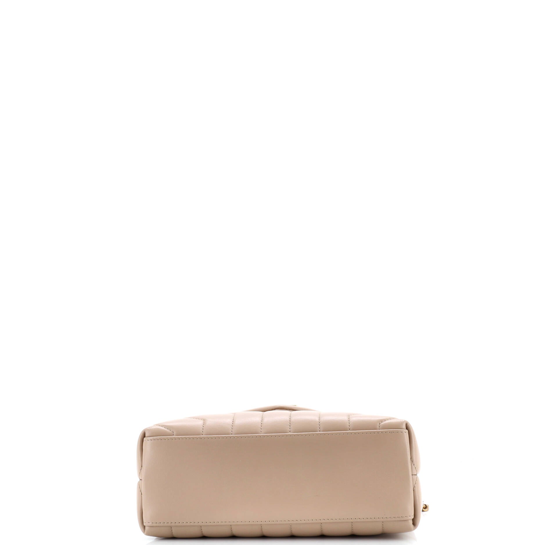 Saint Laurent Loulou Shoulder Bag Matelasse Chevron Leather Small