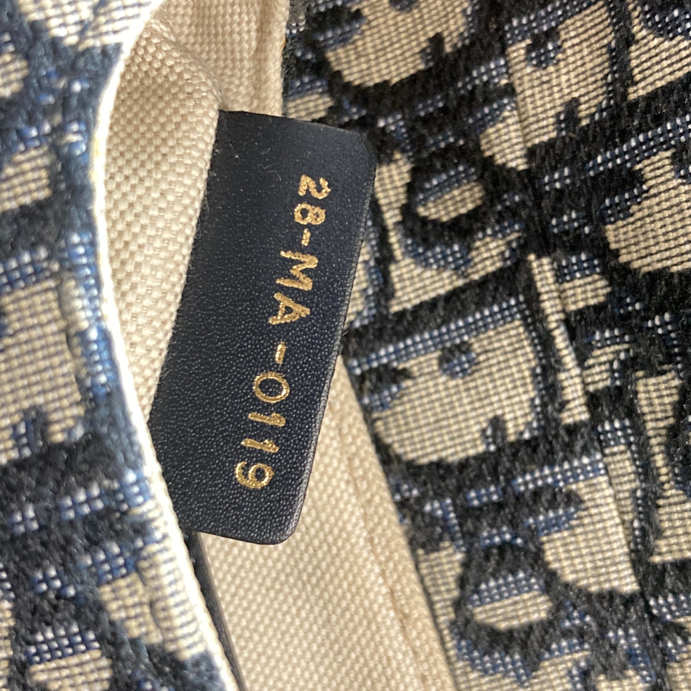 Christian Dior Saddle Handbag Oblique Canvas Mini