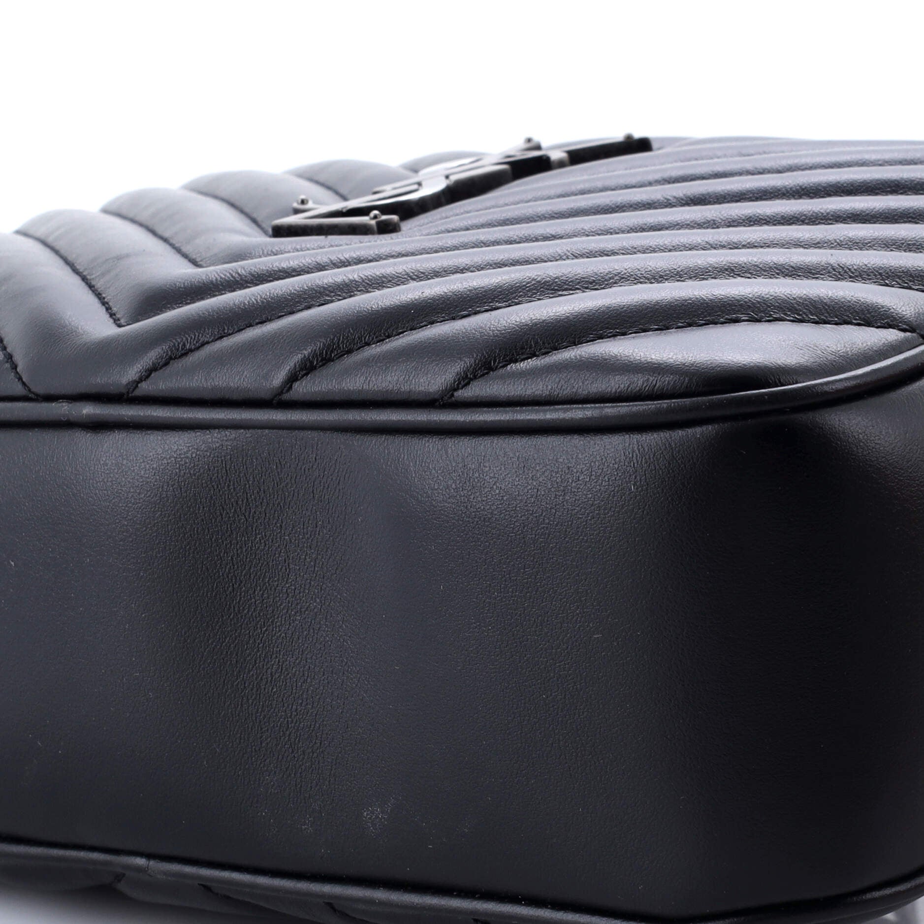 Saint Laurent Lou Camera Bag Matelasse Chevron Leather Small