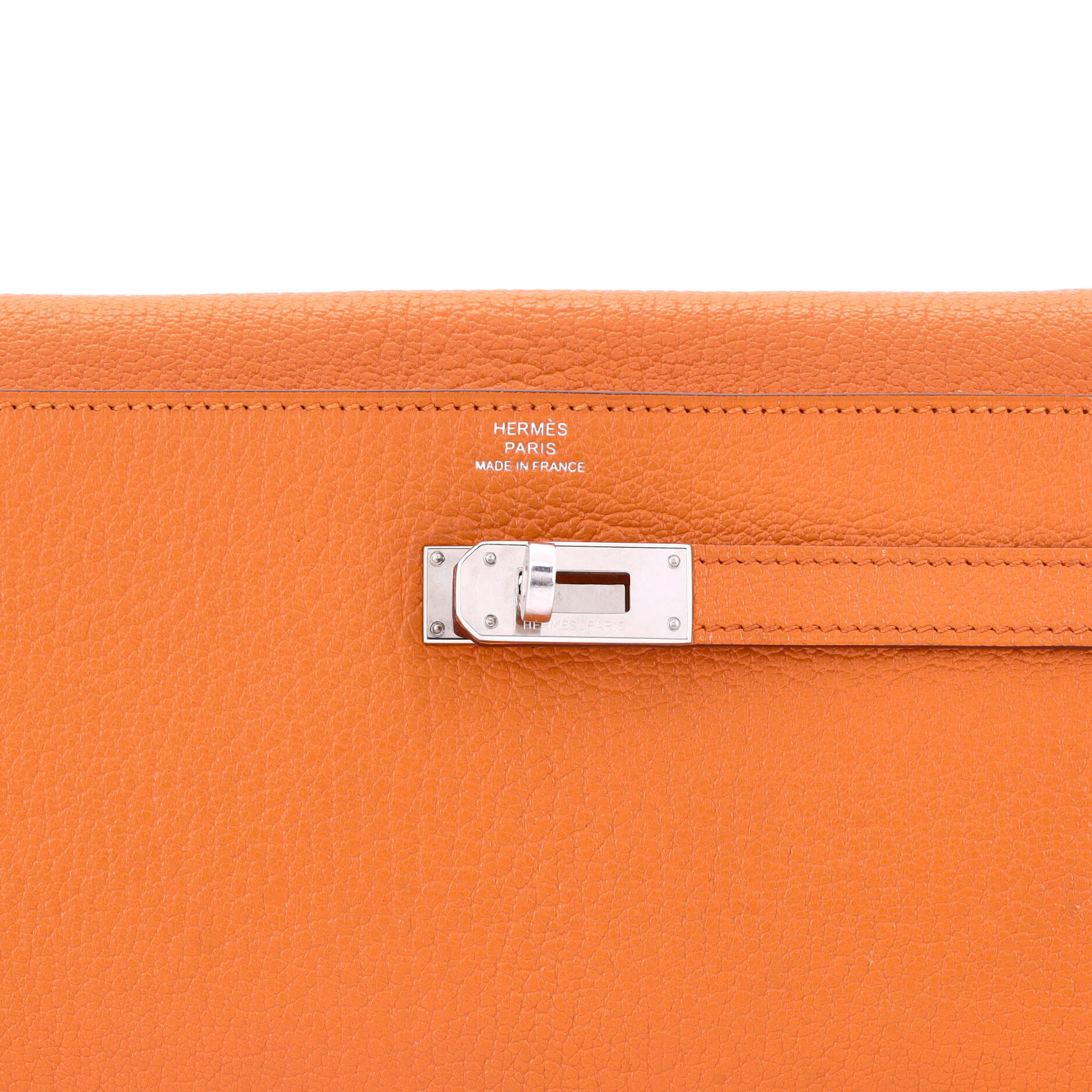 Hermes Kelly Wallet Chevre Mysore Long