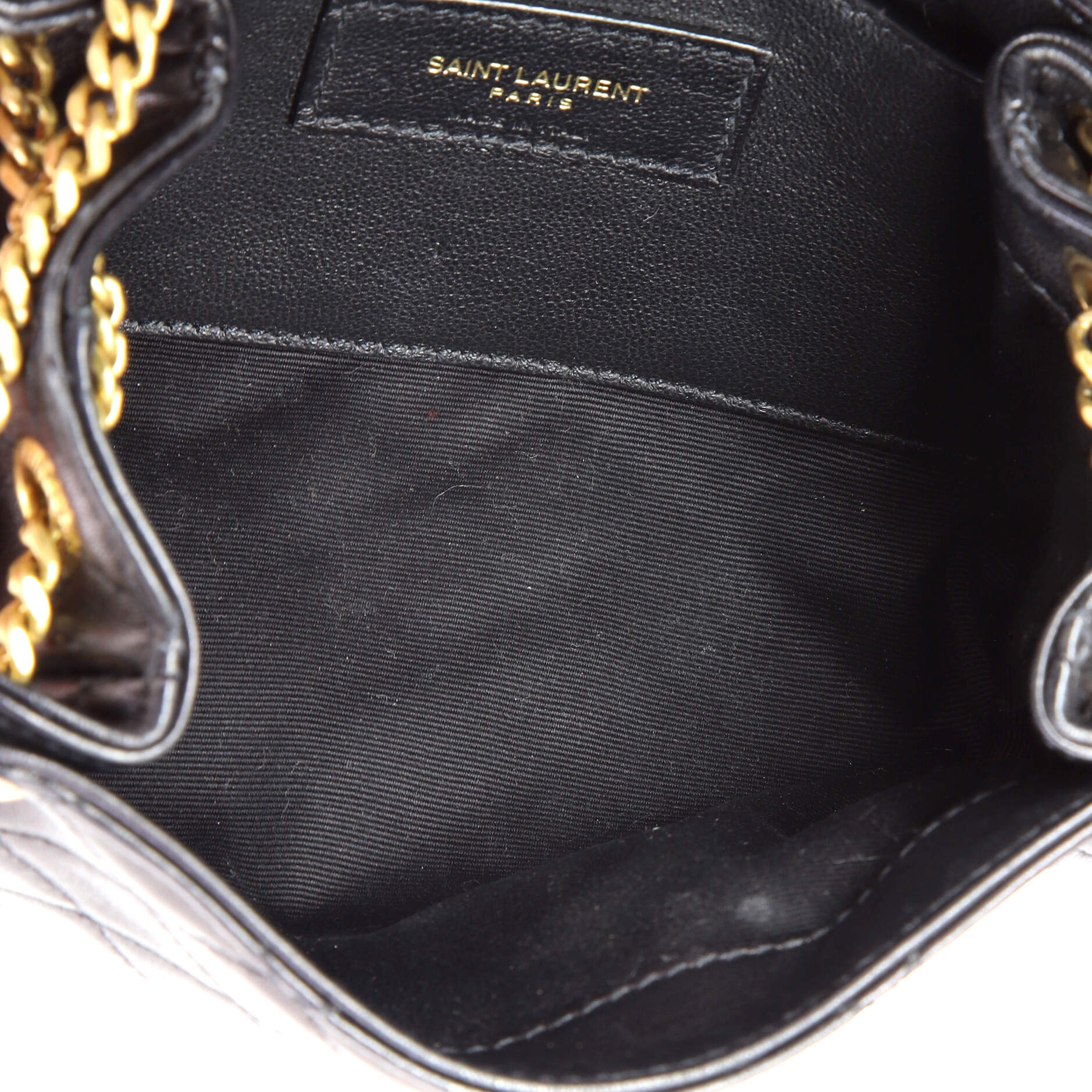 Saint Laurent Nolita Satchel Quilted Leather Mini
