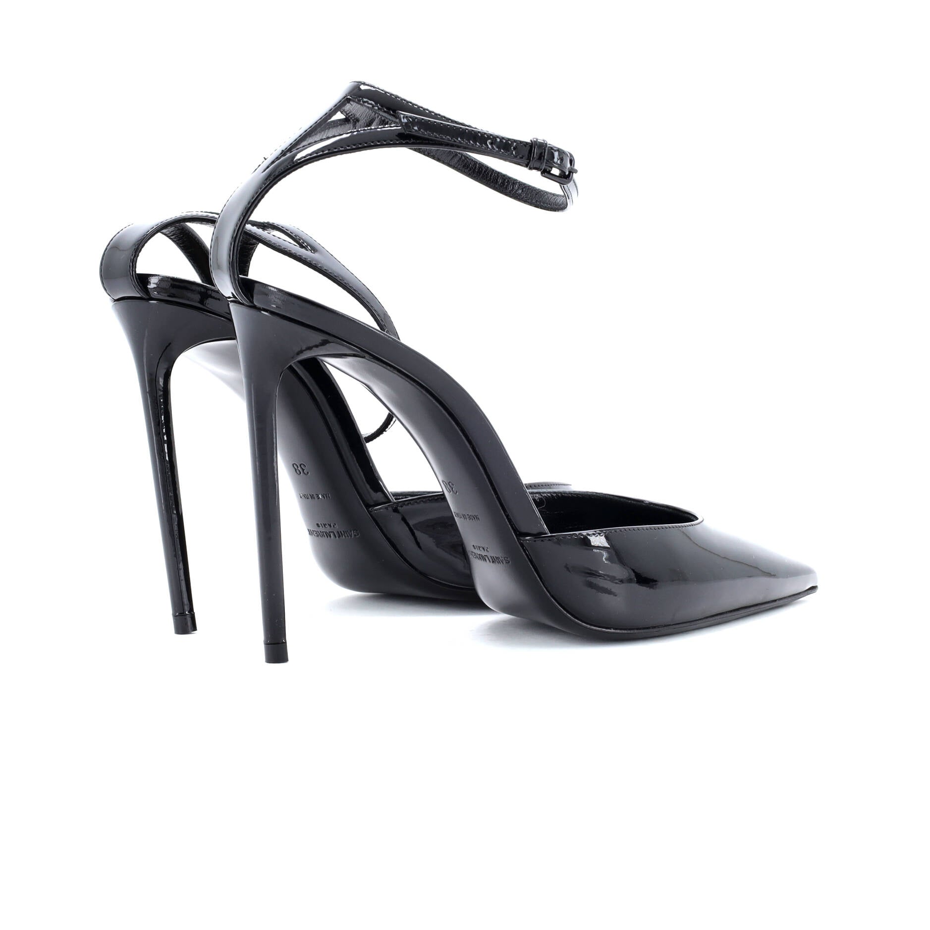Saint Laurent Women's Slingback Pumps Patent 110