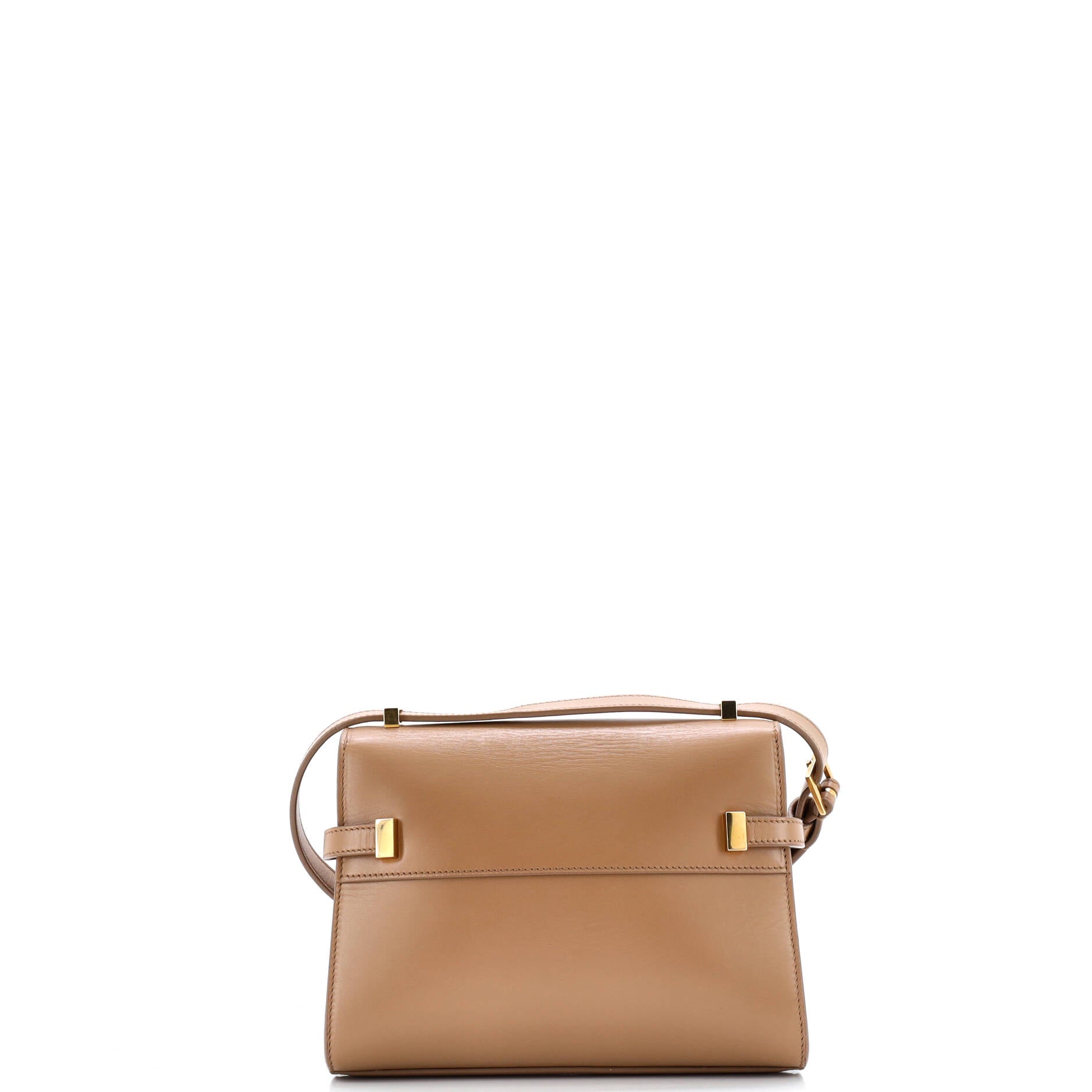 Saint Laurent Manhattan Shoulder Bag Leather Mini