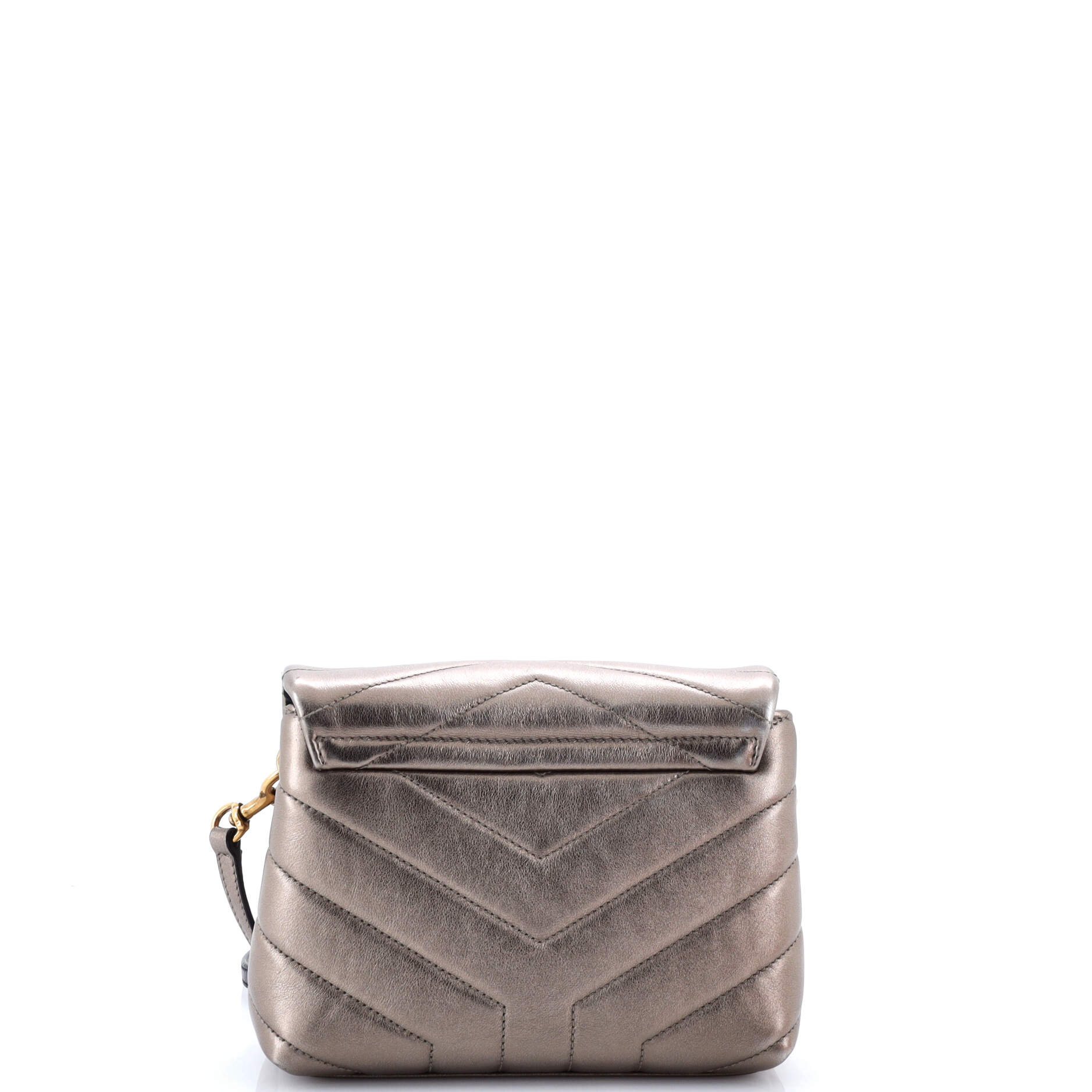 Saint Laurent Loulou Shoulder Bag Matelasse Chevron Leather Toy