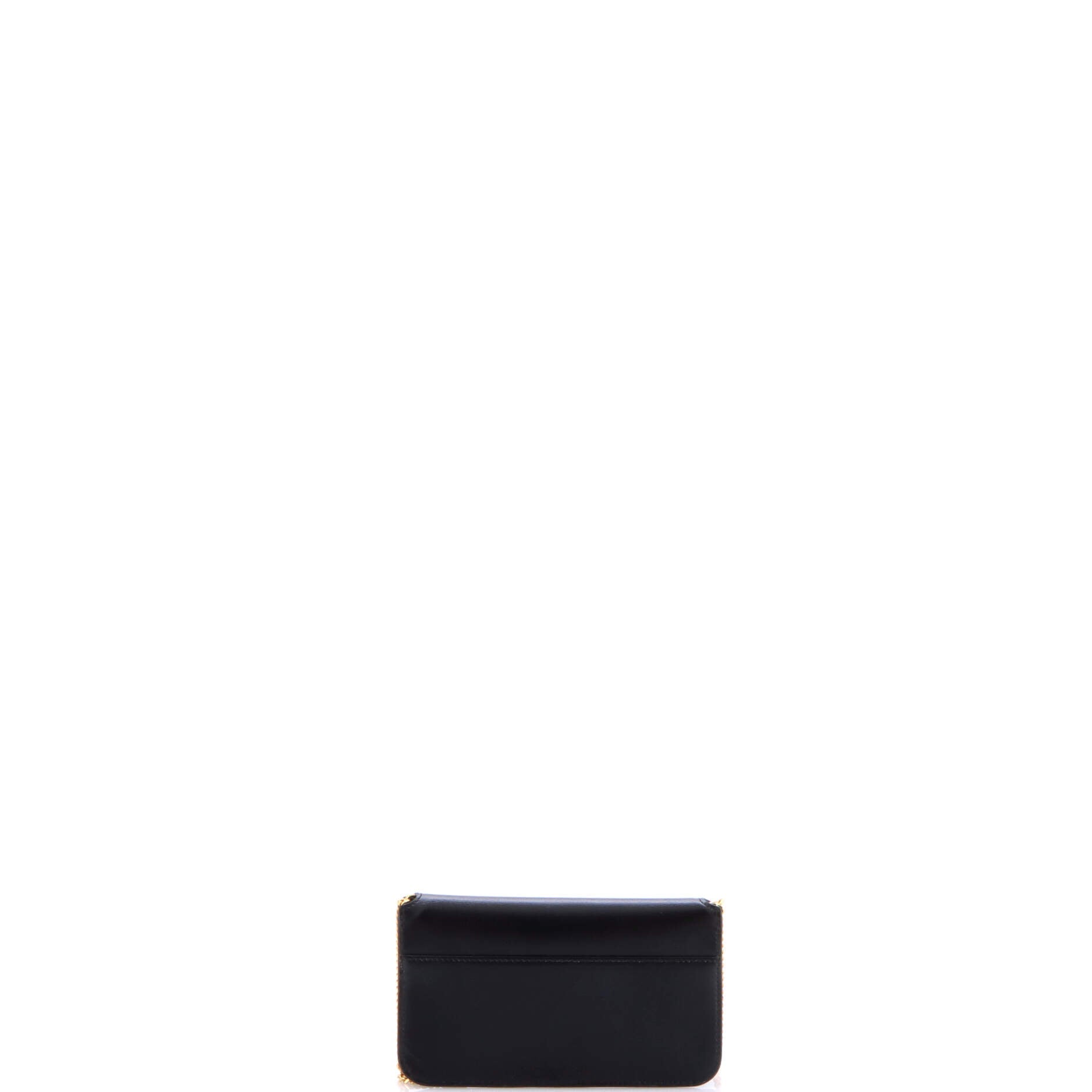 Saint Laurent Classic Monogram Phone Holder Shoulder Bag Leather