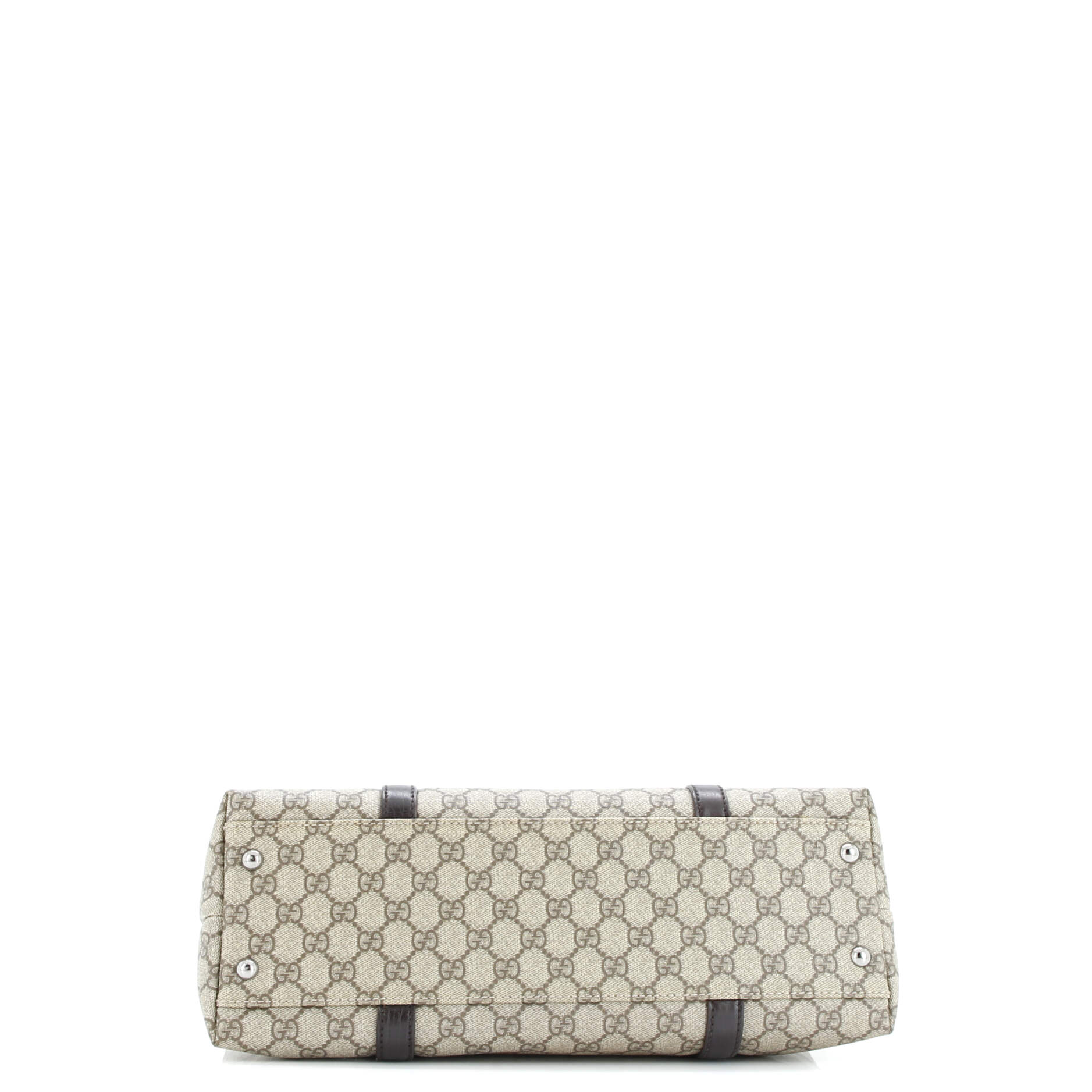 Gucci Joy Plus Tote GG Coated Canvas with Leather Medium