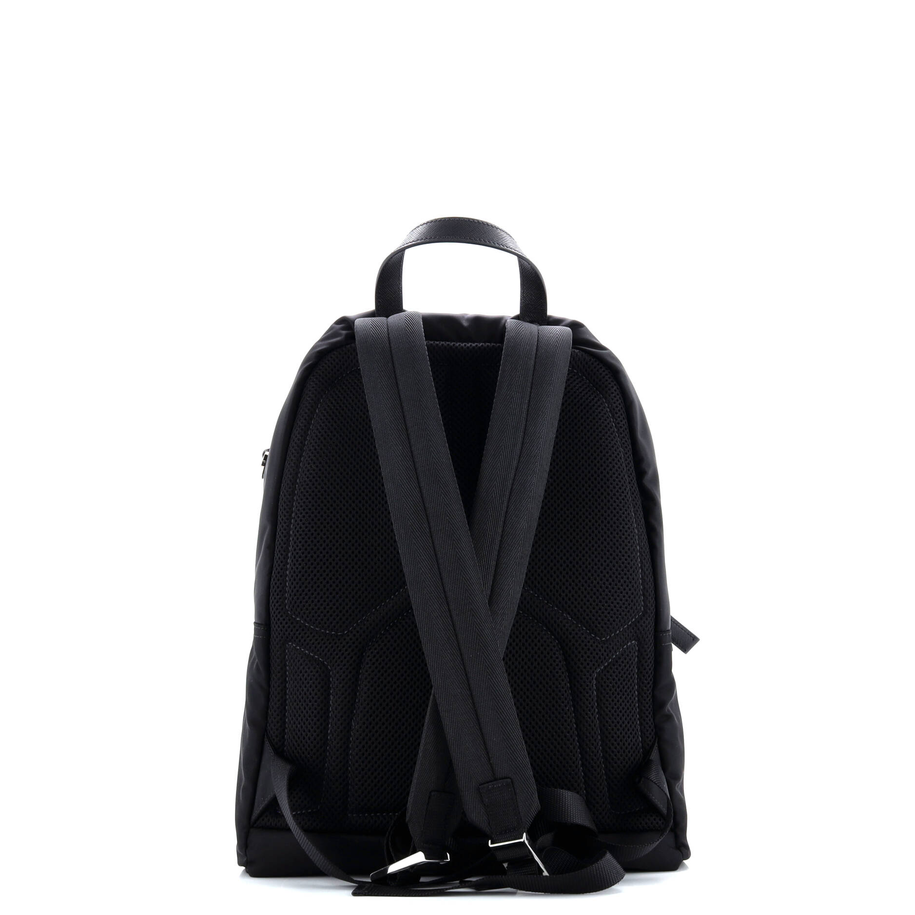 Prada Front Pocket Zip Backpack Re-Nylon