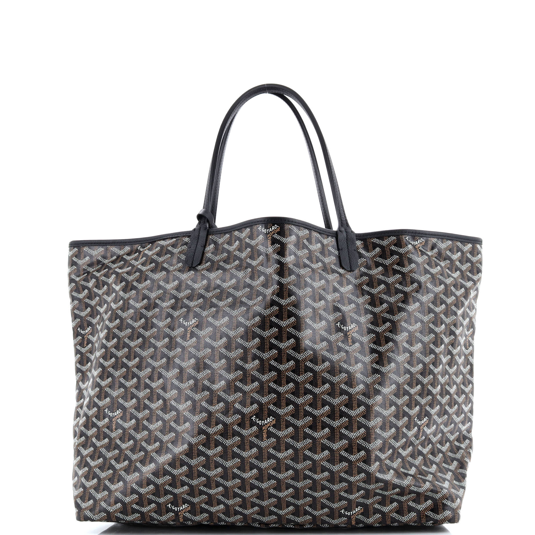 Goyard Saint Louis Tote Printed Coated Canvas GM