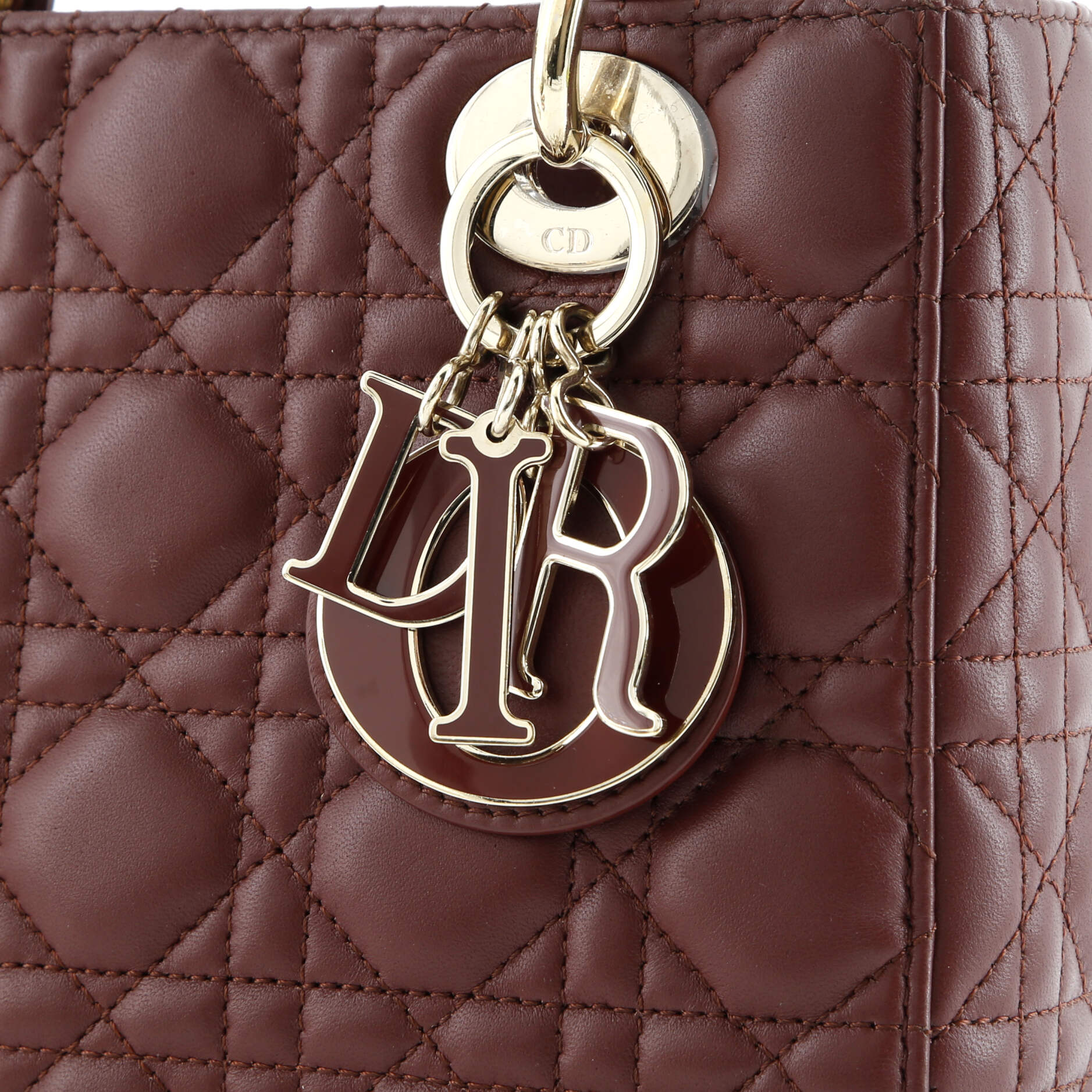 Christian Dior My Lady Dior Bag Cannage Quilt Lambskin