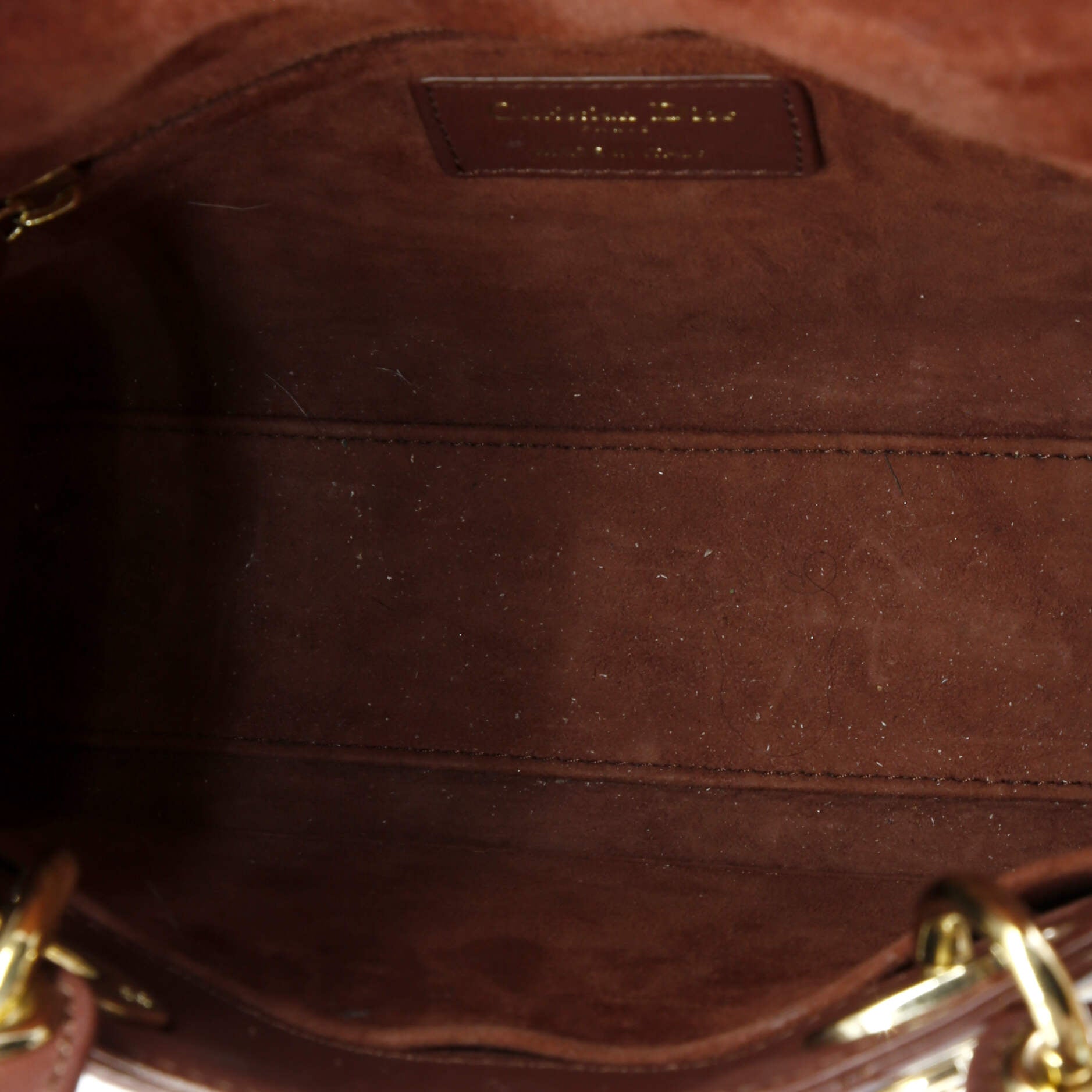 Christian Dior My Lady Dior Bag Cannage Quilt Lambskin