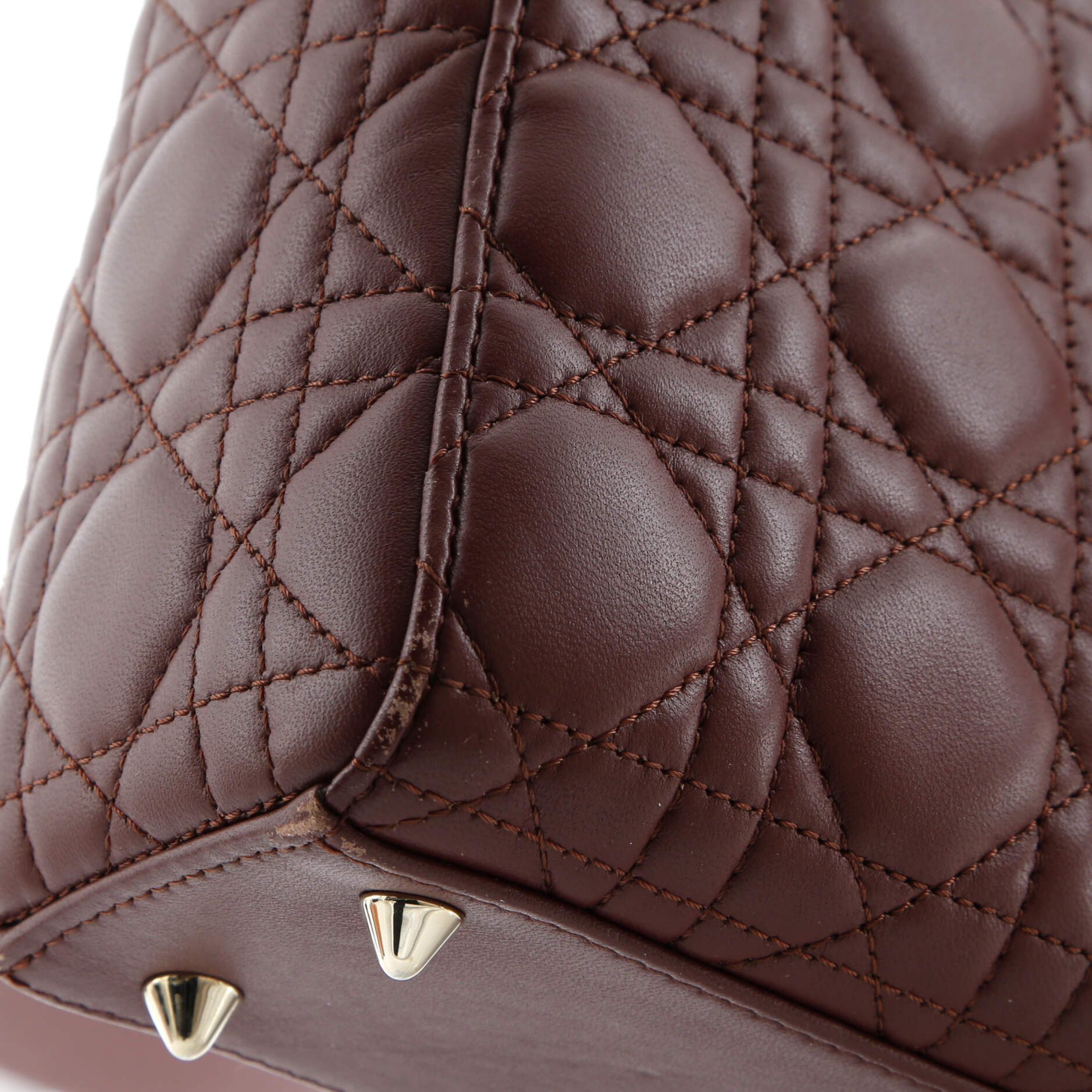 Christian Dior My Lady Dior Bag Cannage Quilt Lambskin