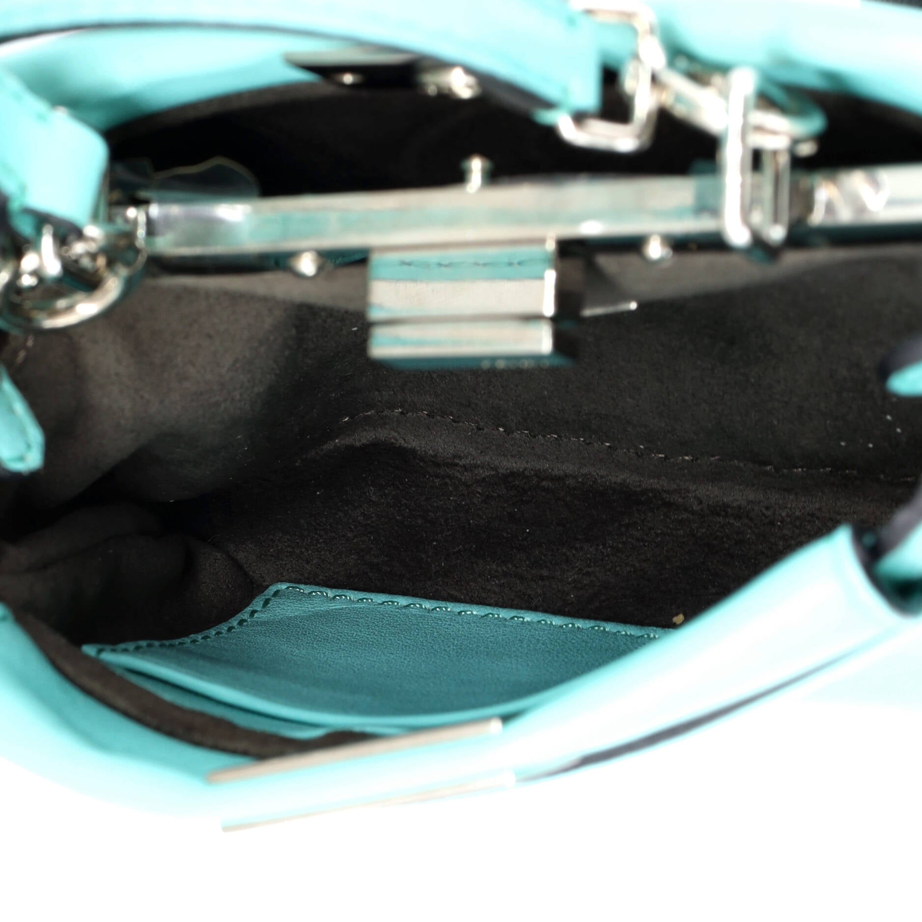 Fendi Peekaboo Bag Leather Micro