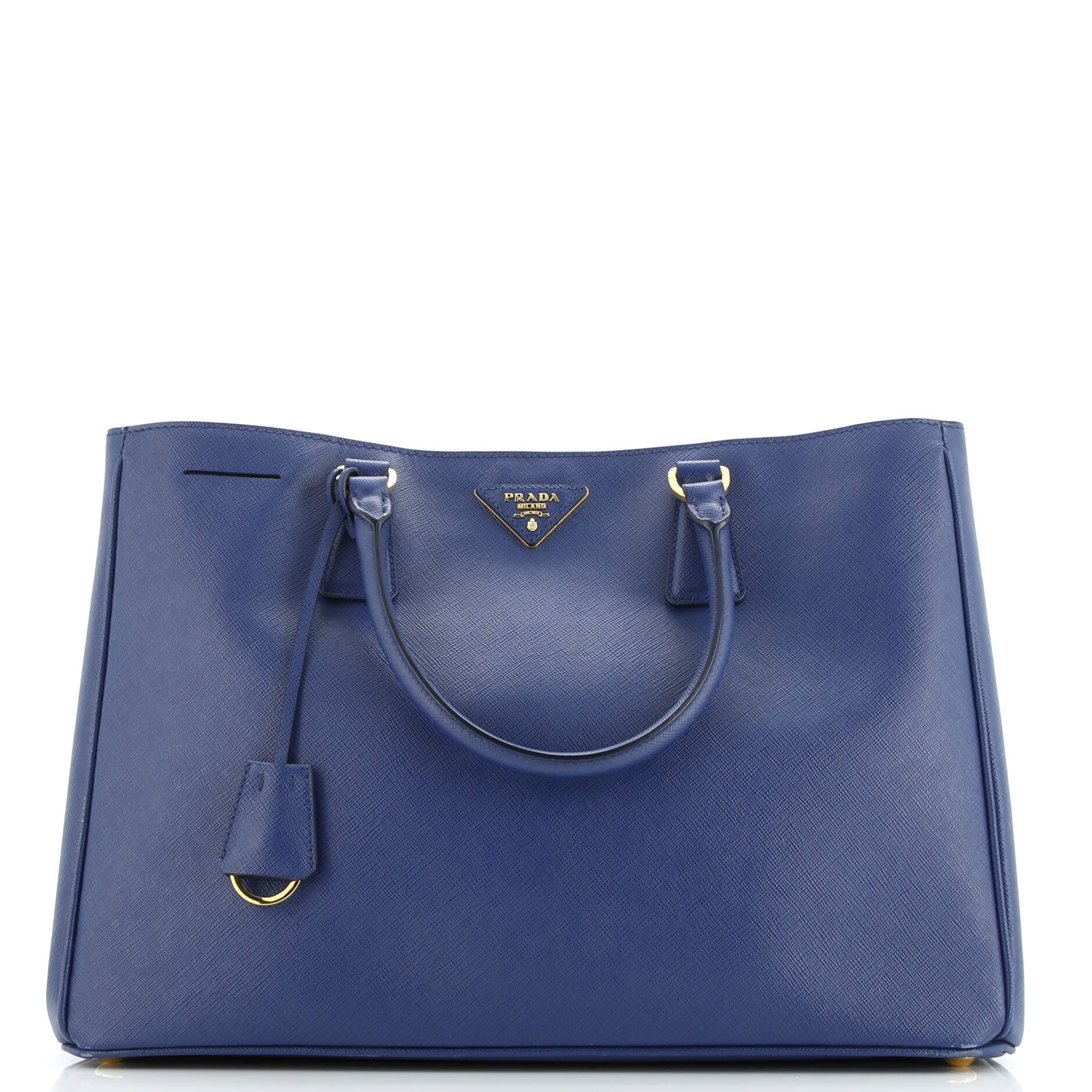 Prada Lux Open Tote Saffiano Leather North South