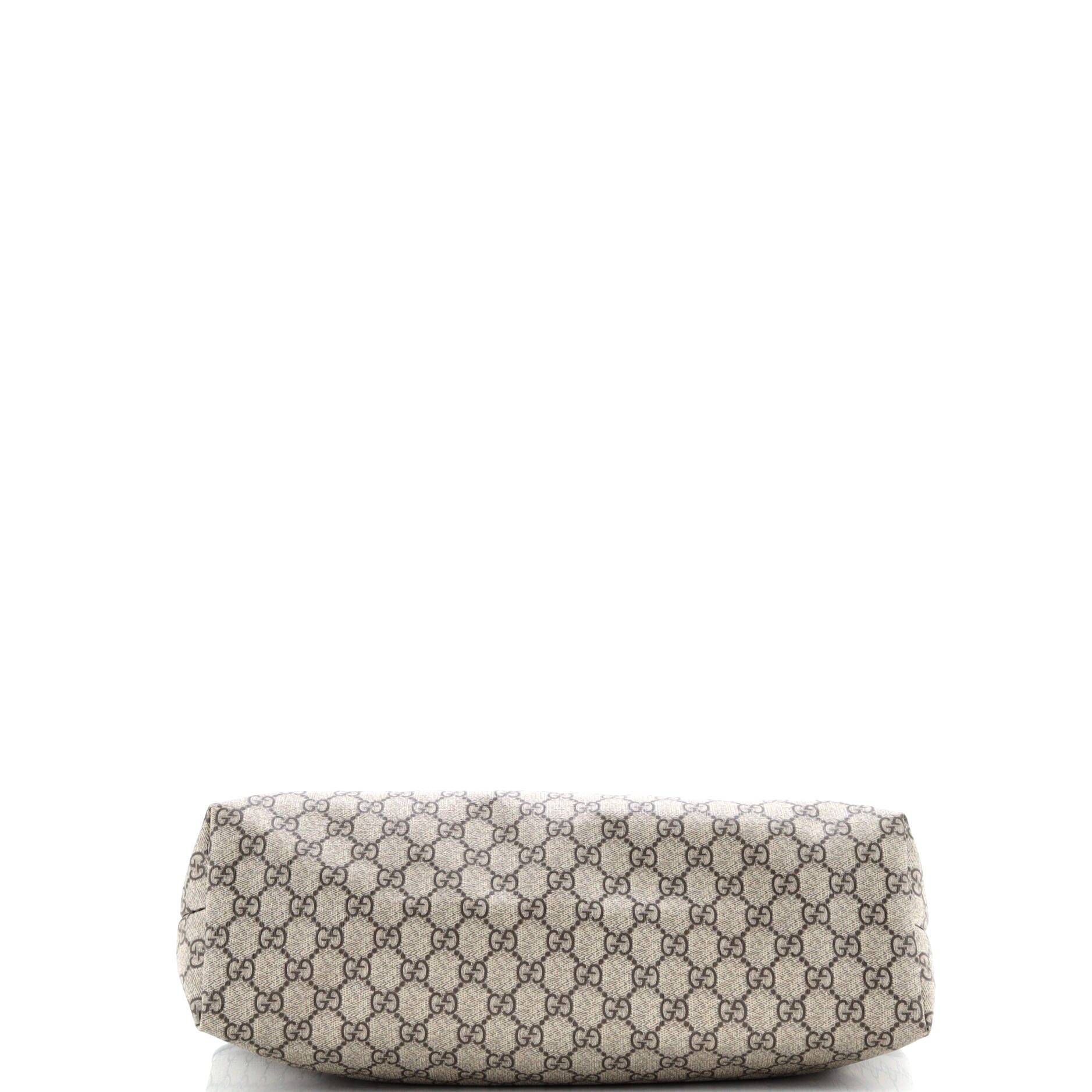 Gucci Plus Tote GG Coated Canvas with Leather Large