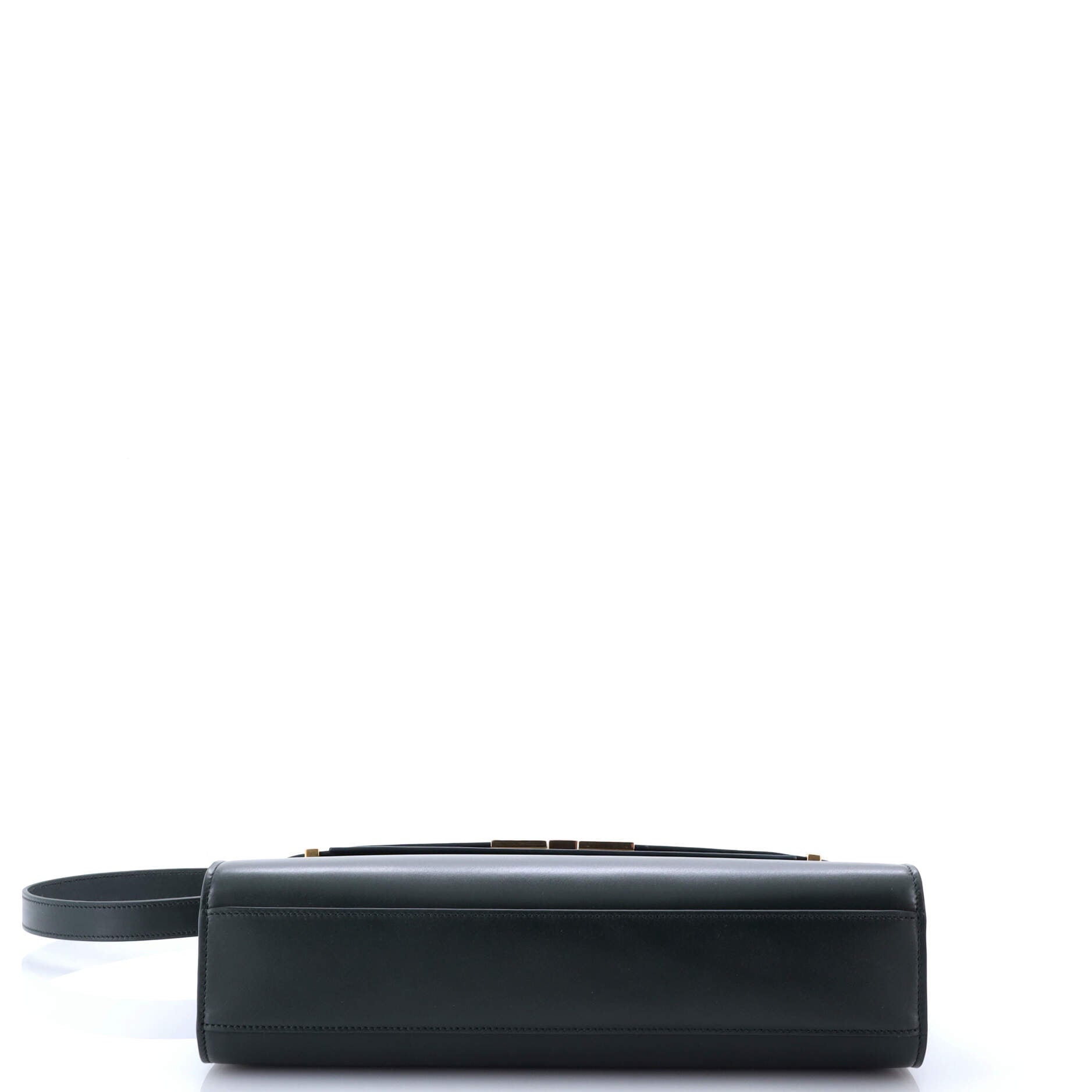 Saint Laurent Manhattan Shoulder Bag Leather Medium