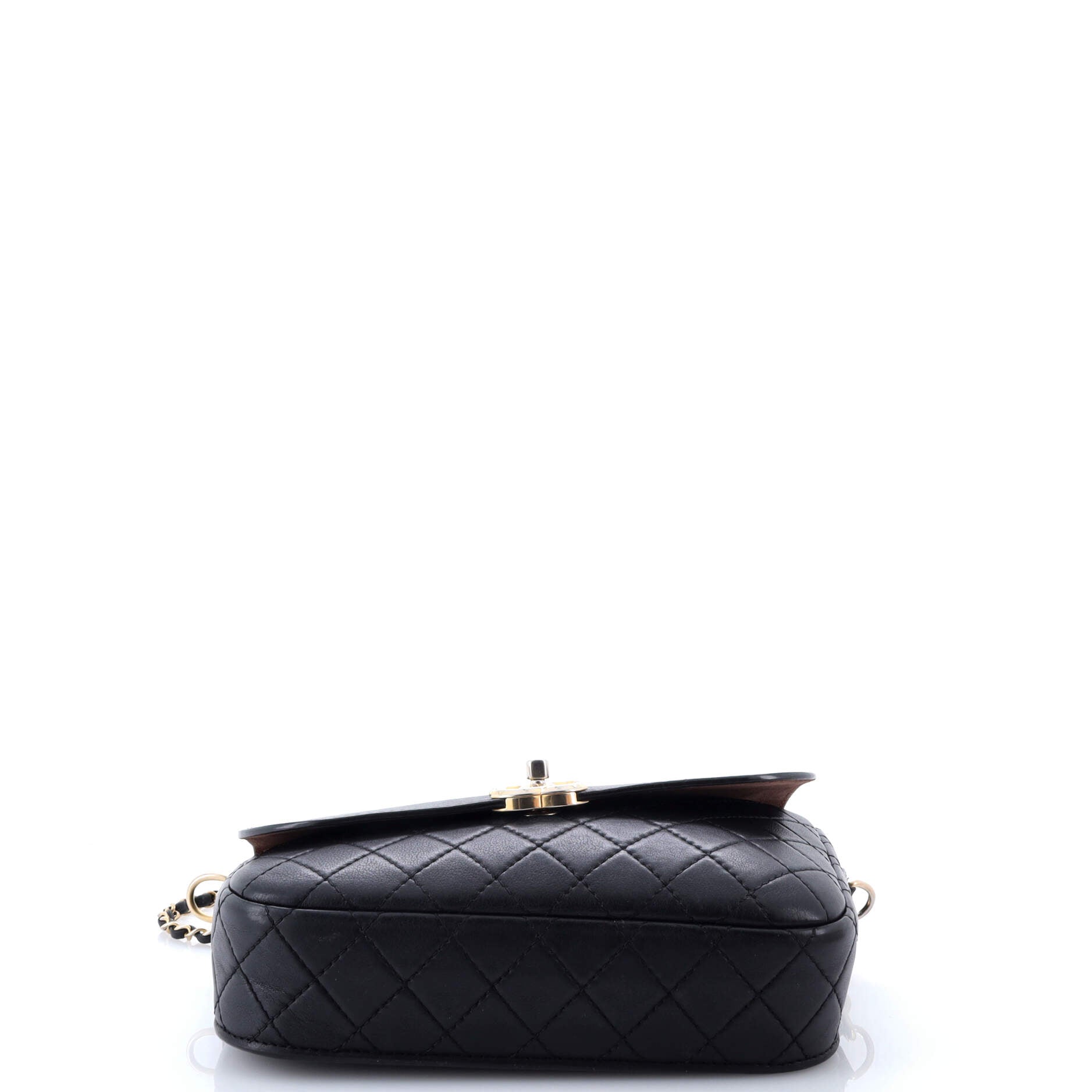 Chanel Multi Pouching Flap Bag with Coin Purse Quilted Calfskin Medium