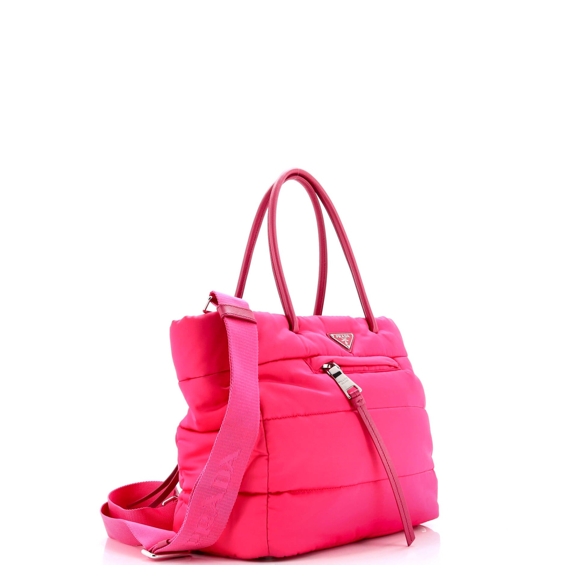 Prada Bomber Tote Tessuto Small