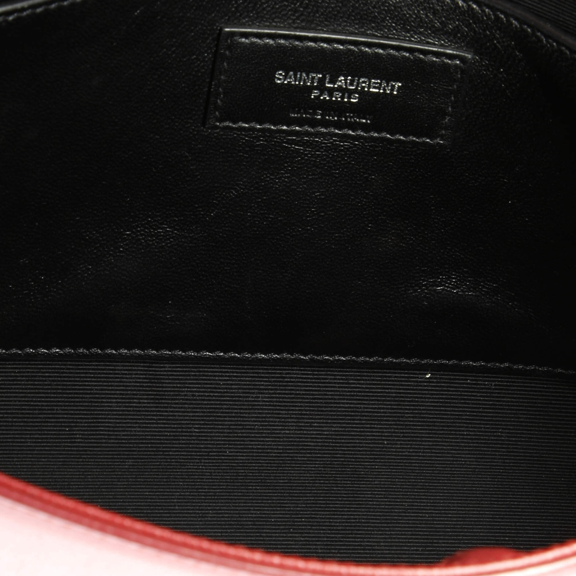 Saint Laurent Classic Monogram Crossbody Bag Grainy Leather Medium