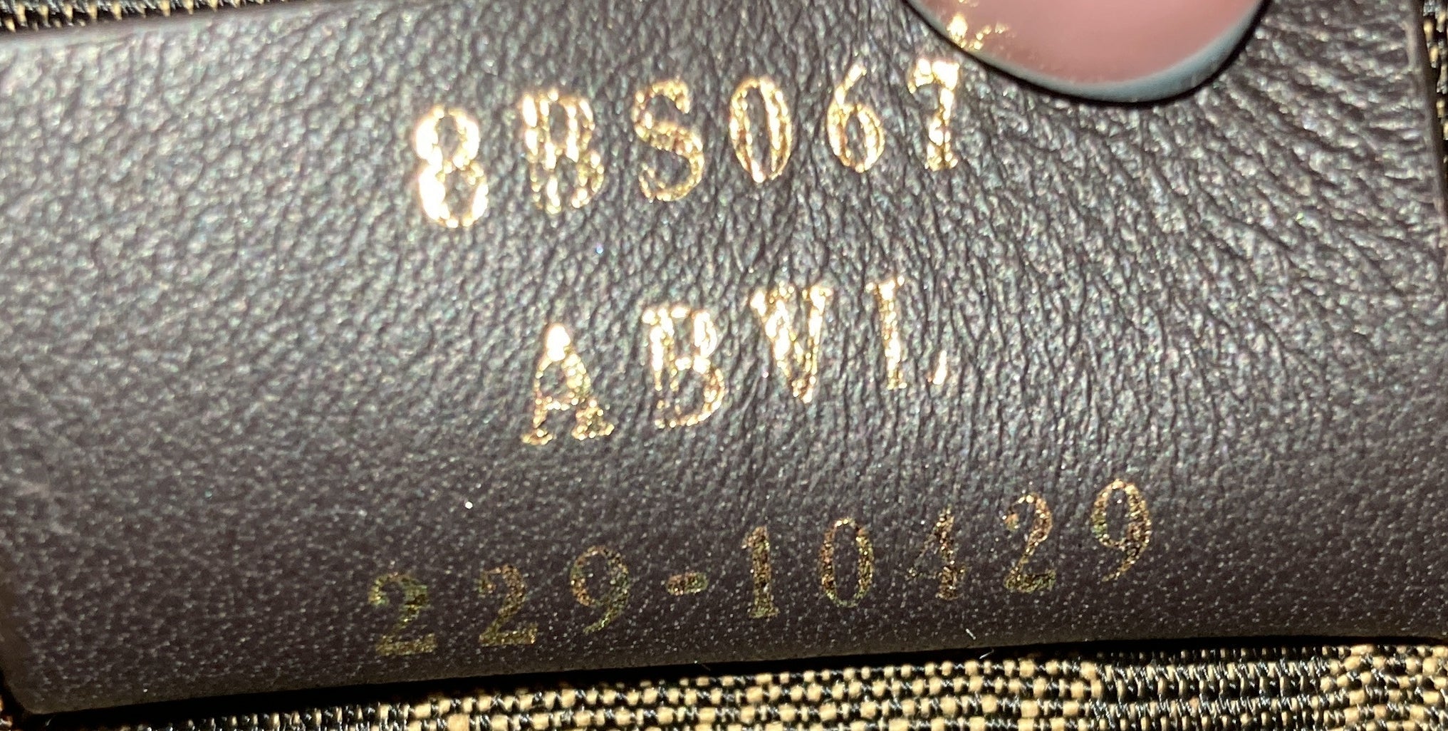 Fendi Logo By The Way Top Handle Bag Embossed Leather Mini